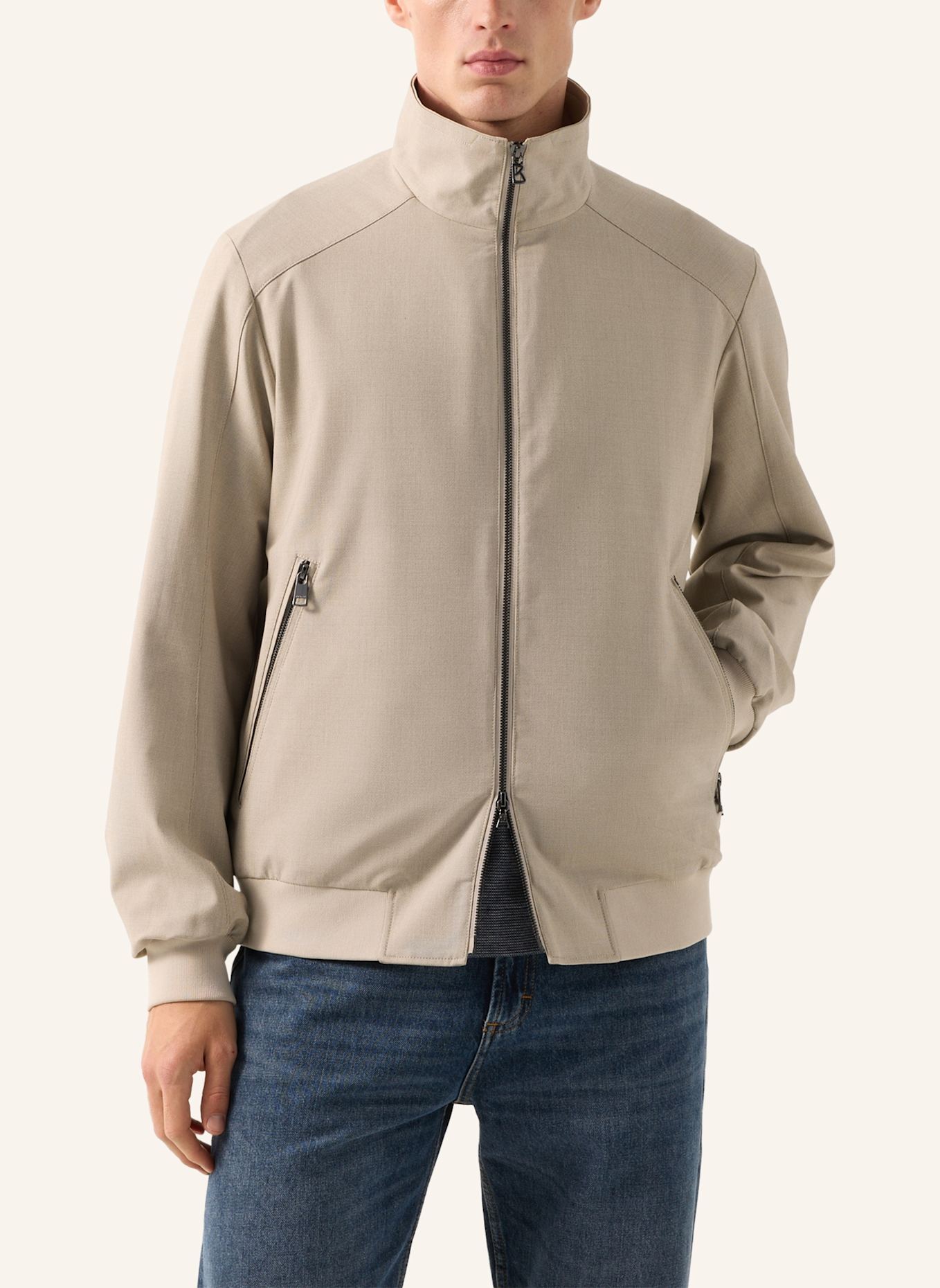 BOGNER Übergangsjacke: BEIGE