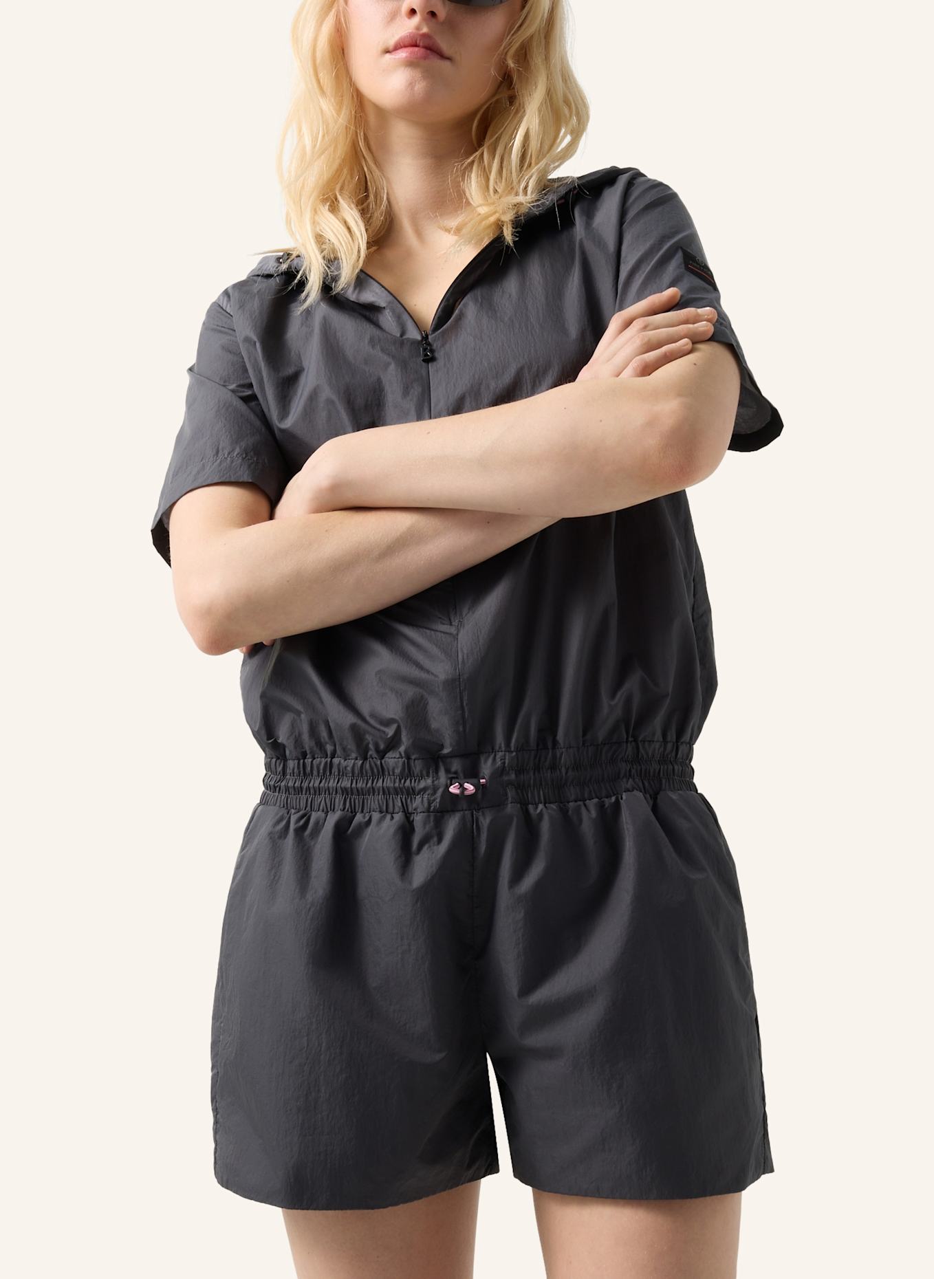 FIRE+ICE Jumpsuit: DUNKELGRAU