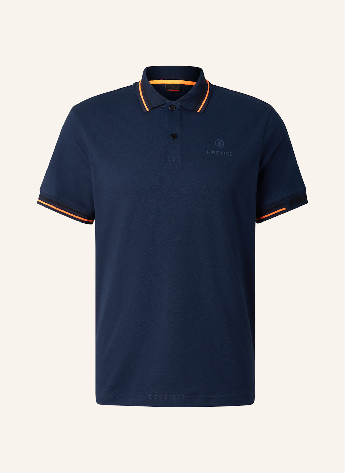 FIRE+ICE Polo-Shirt: DUNKELBLAU