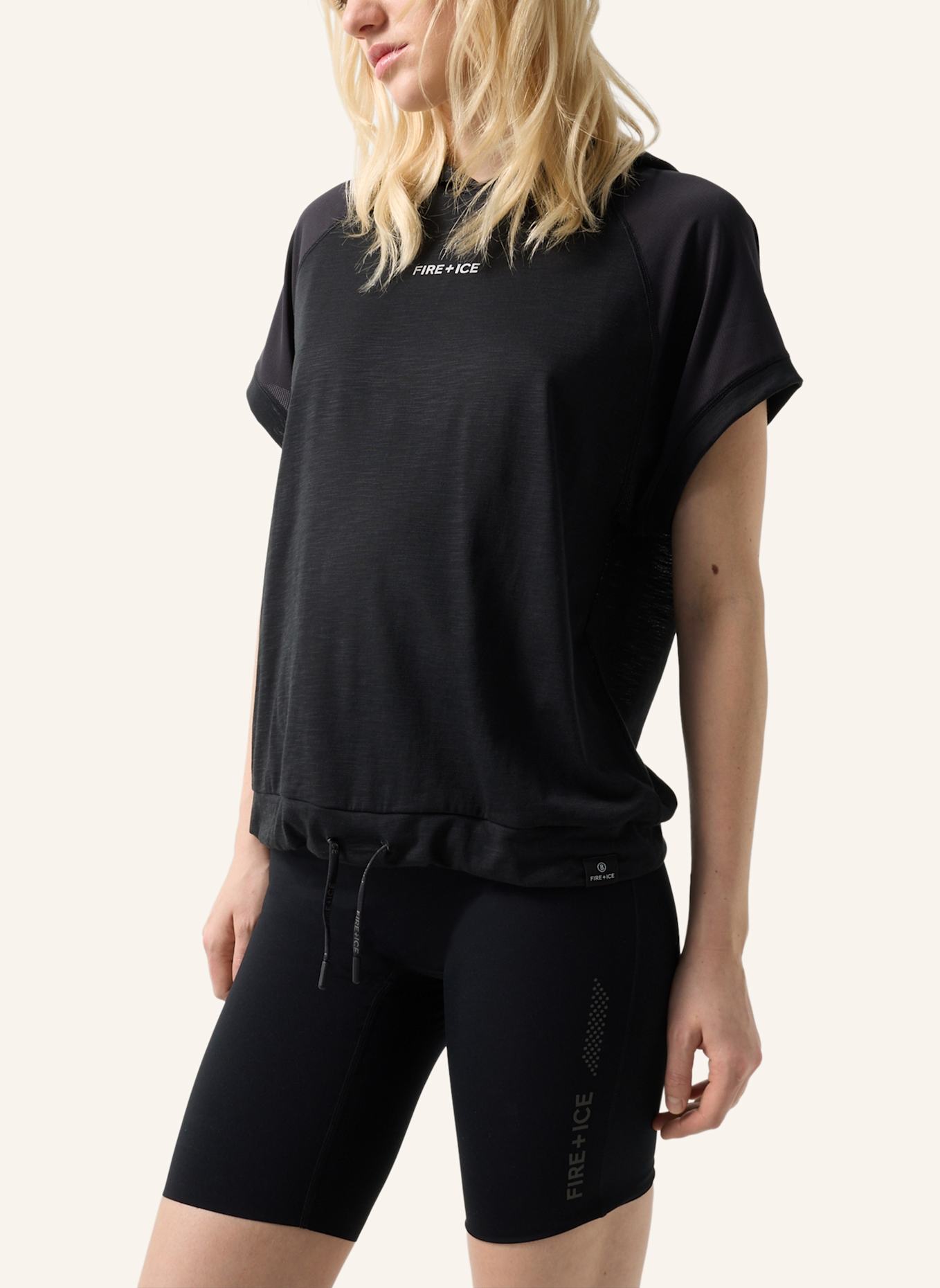 FIRE+ICE Funktionsshirt DAMIA: SCHWARZ