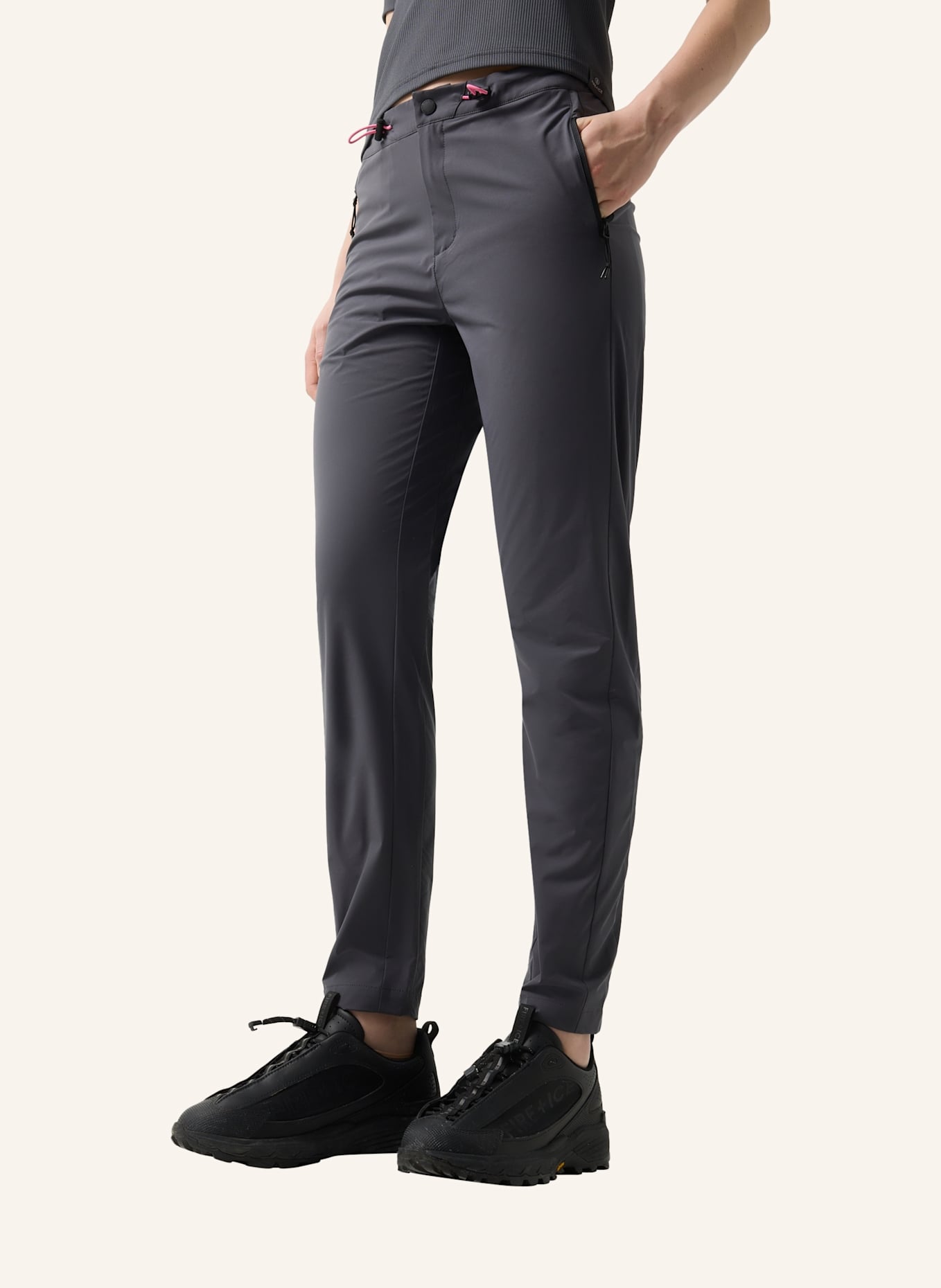 FIRE+ICE Trekkinghose LOU: DUNKELGRAU
