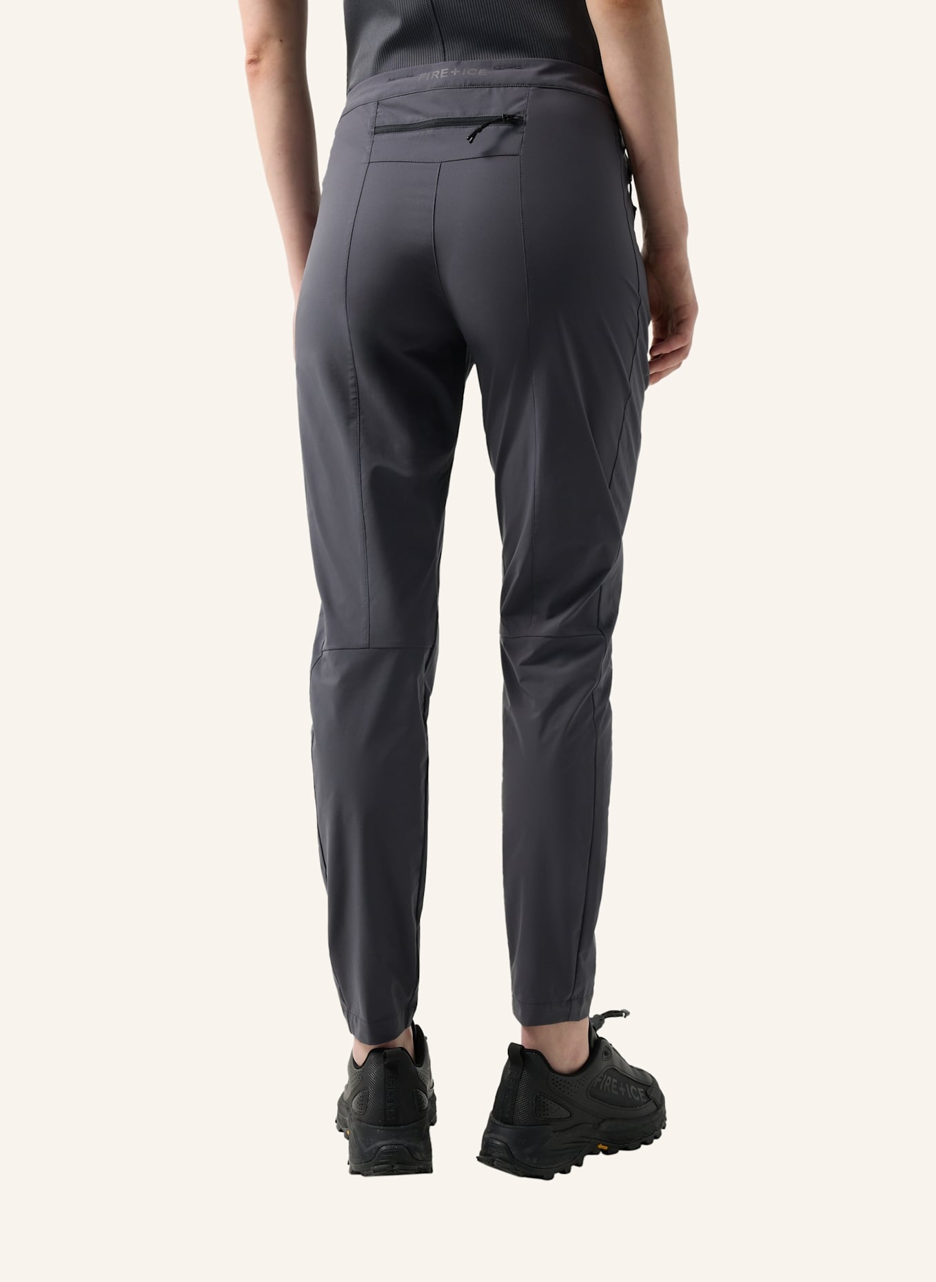 FIRE+ICE Trekkinghose LOU: DUNKELGRAU