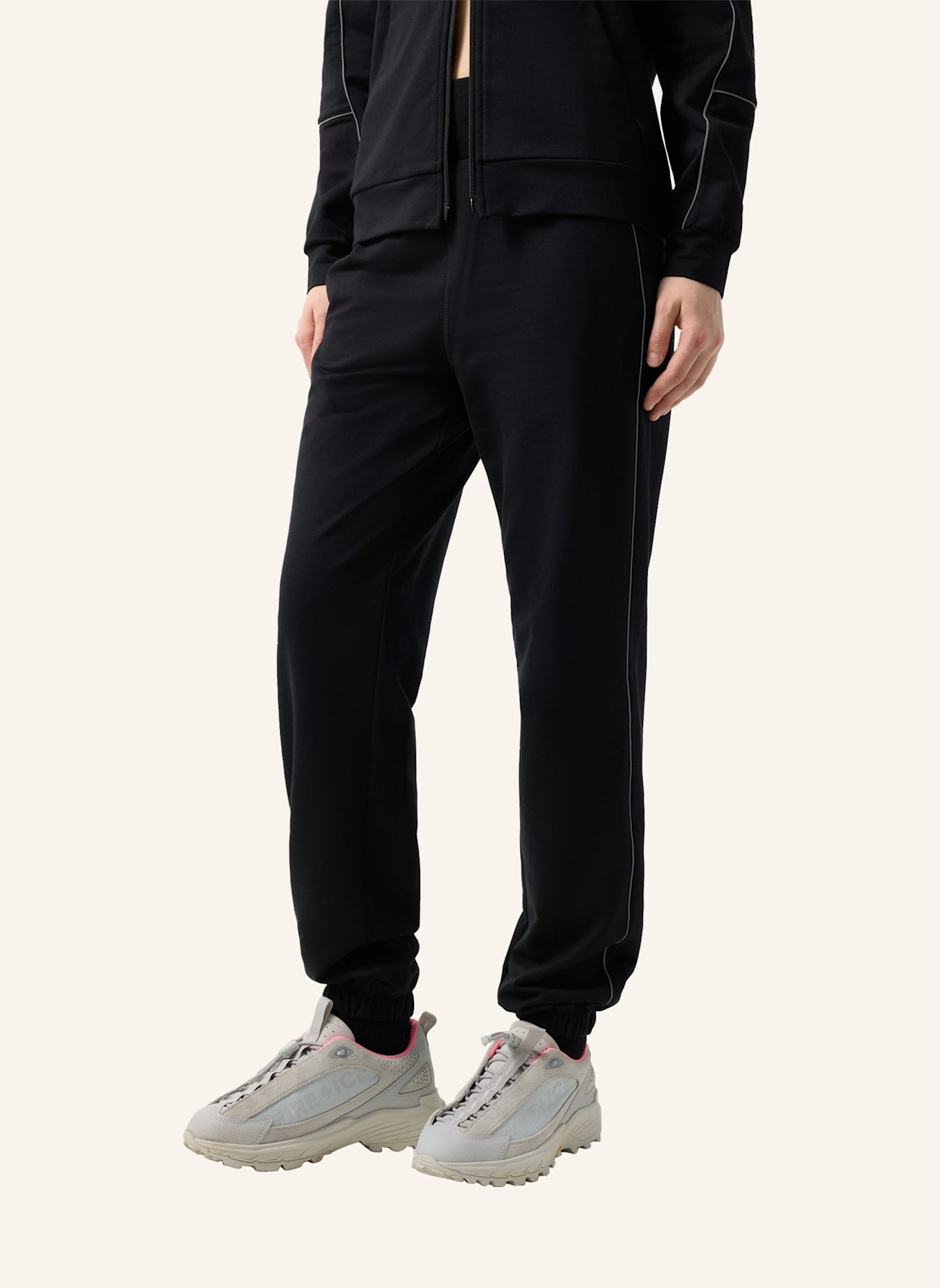 FIRE+ICE Sweathose: SCHWARZ