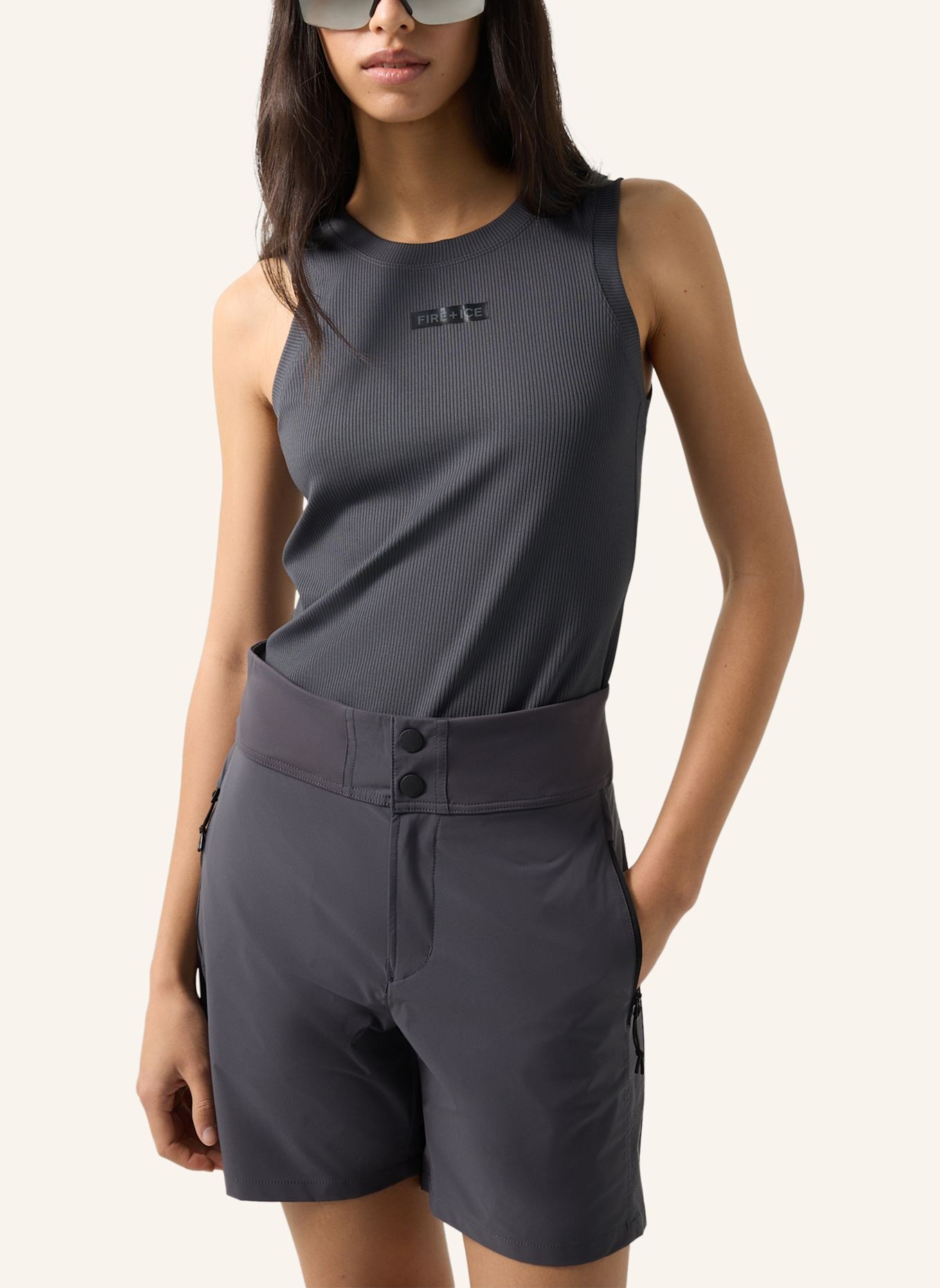FIRE+ICE Tanktop MANYA: GRAU