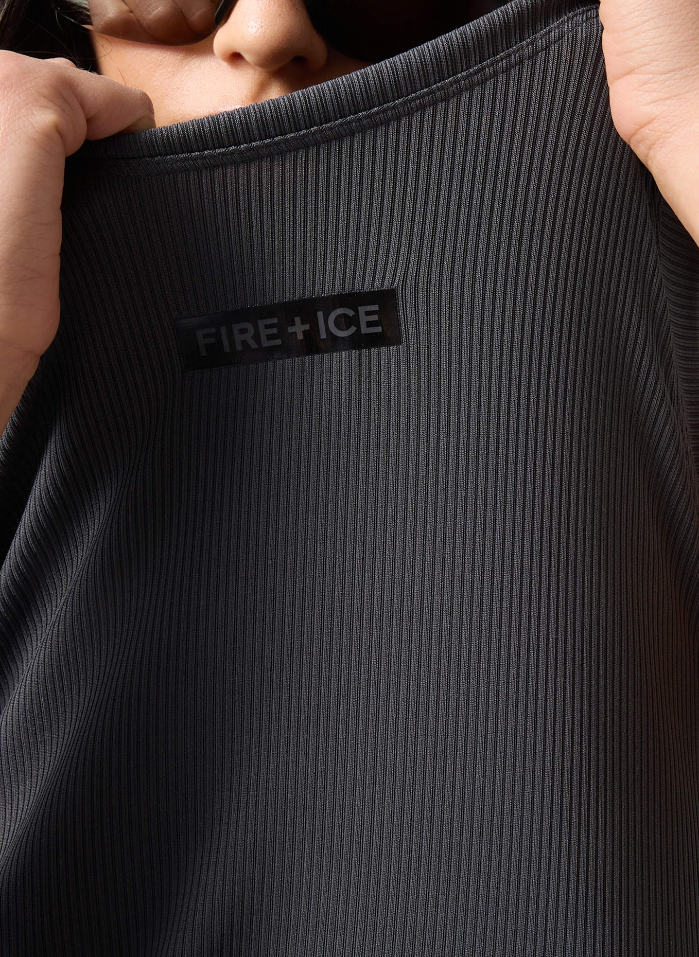 FIRE+ICE Tanktop MANYA: GRAU