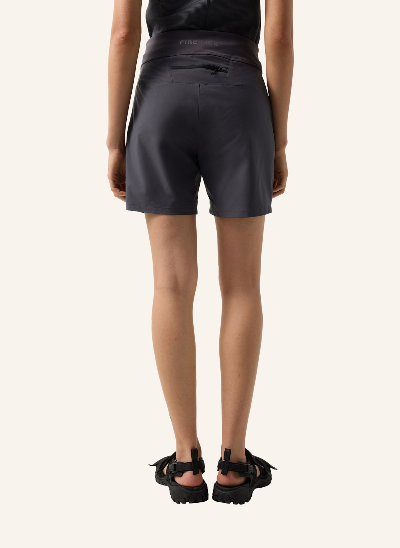 FIRE+ICE Trekkingshorts PYA2: DUNKELGRAU