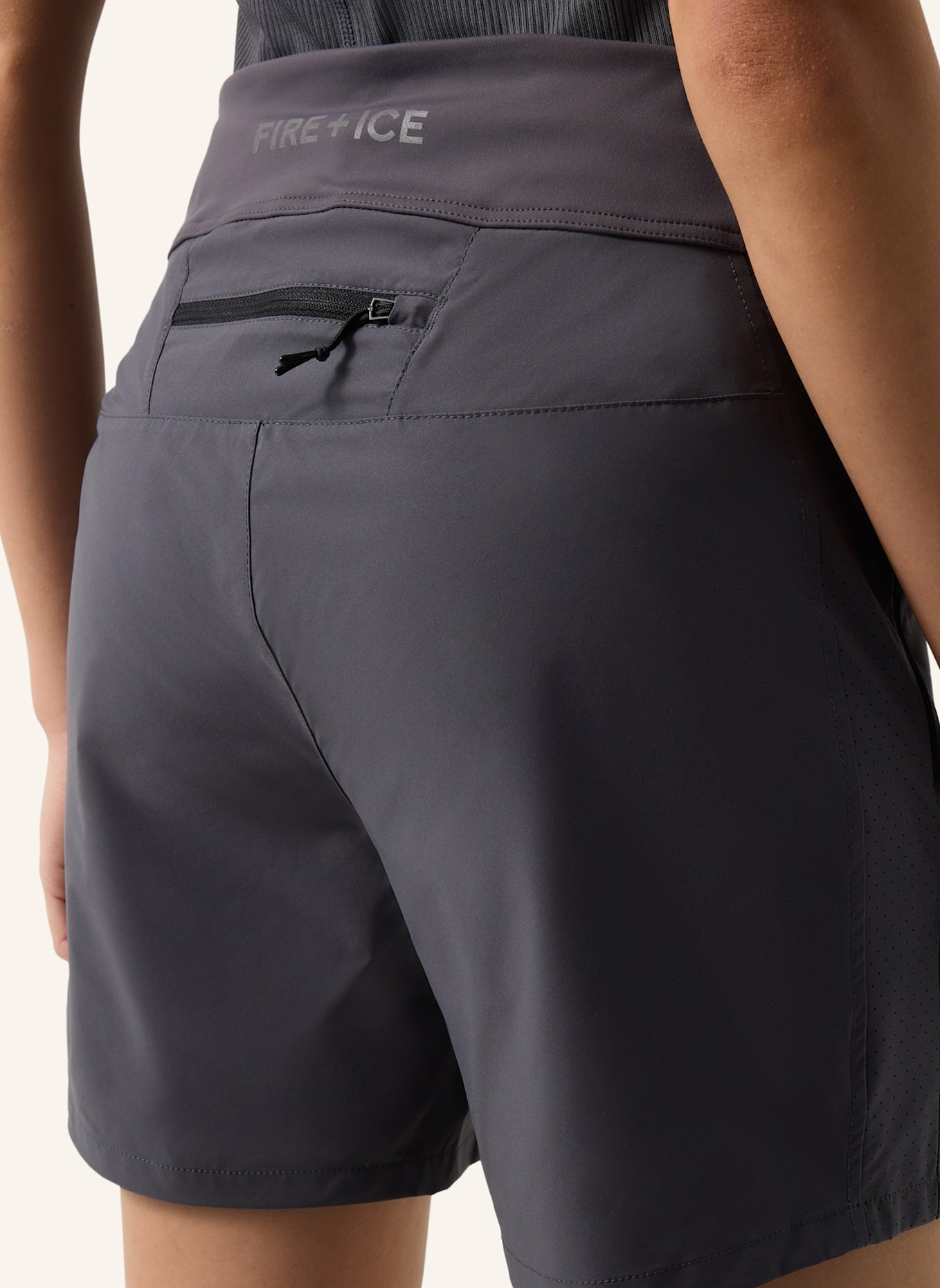 FIRE+ICE Trekkingshorts PYA2: DUNKELGRAU