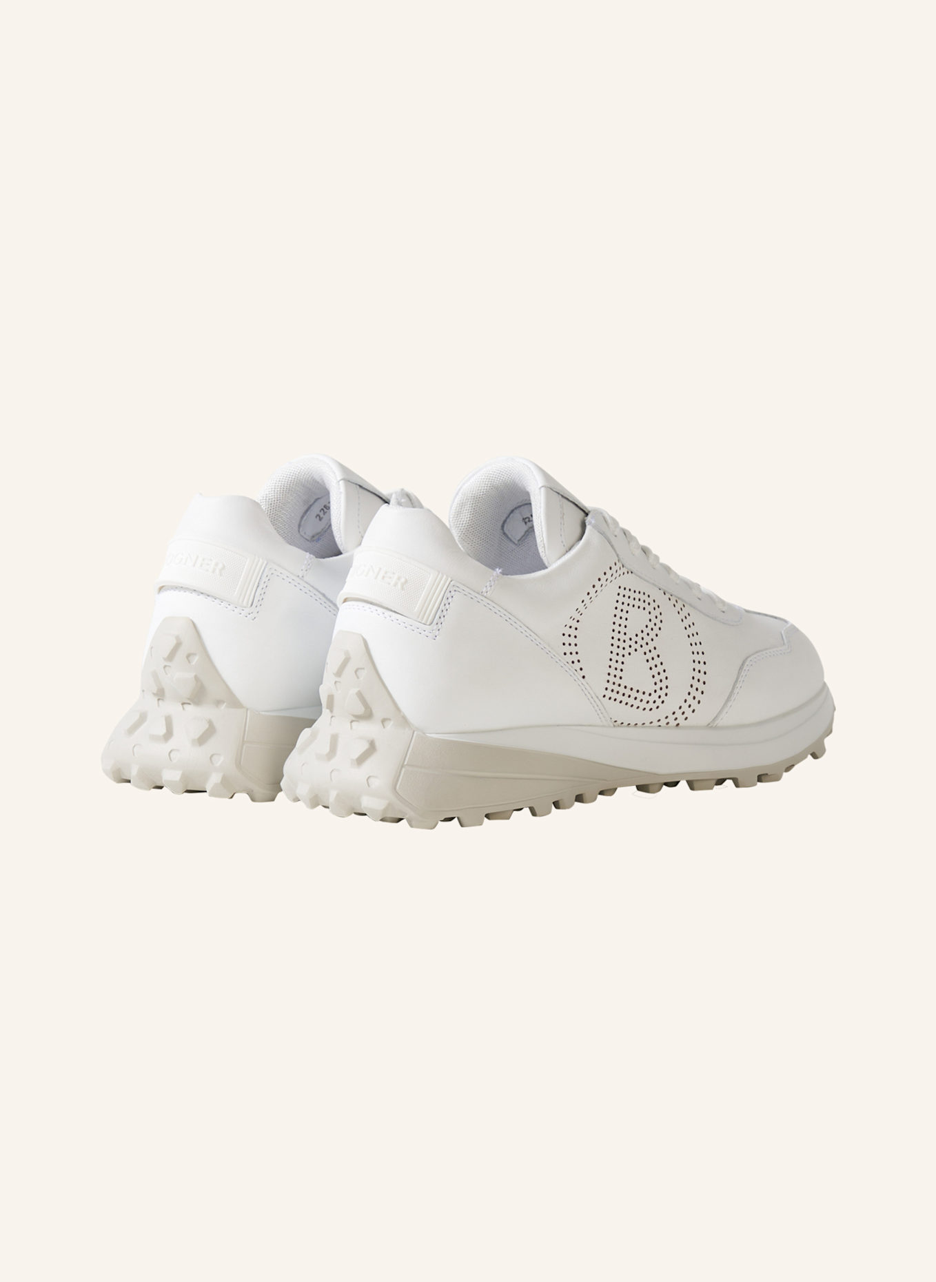 BOGNER Sneaker: WEISS