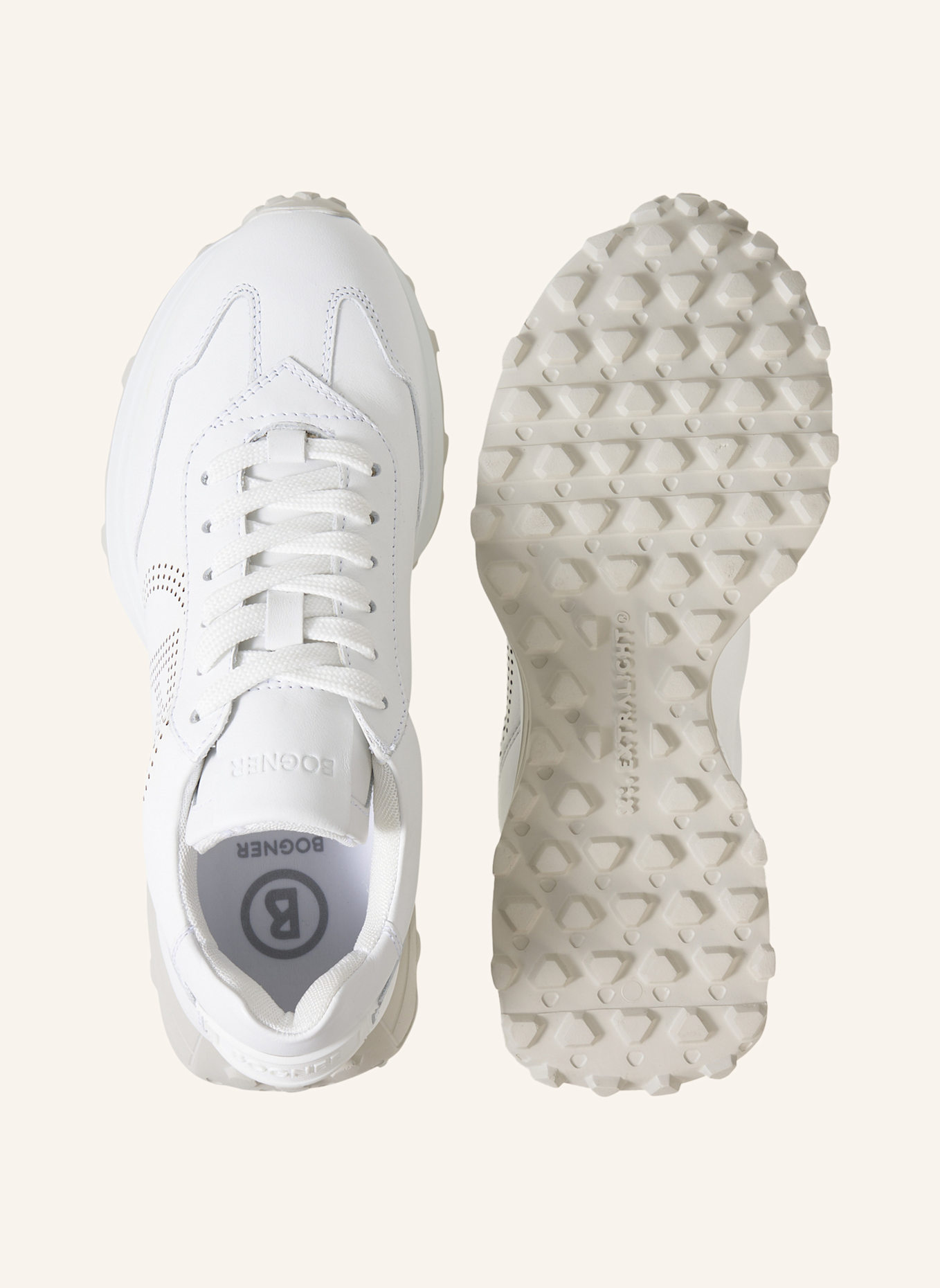 BOGNER Sneaker: WEISS