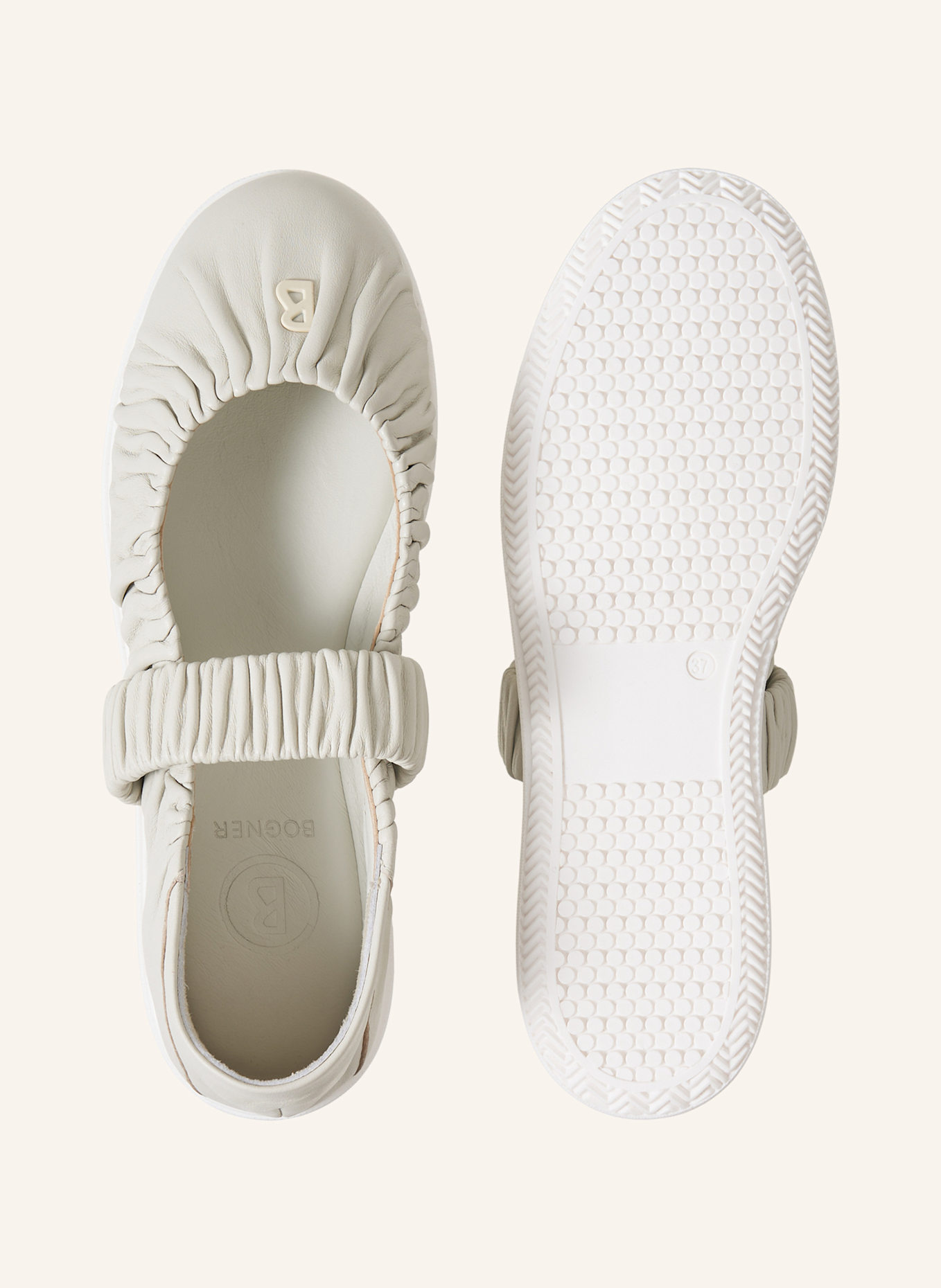 BOGNER Ballerinas: CREME