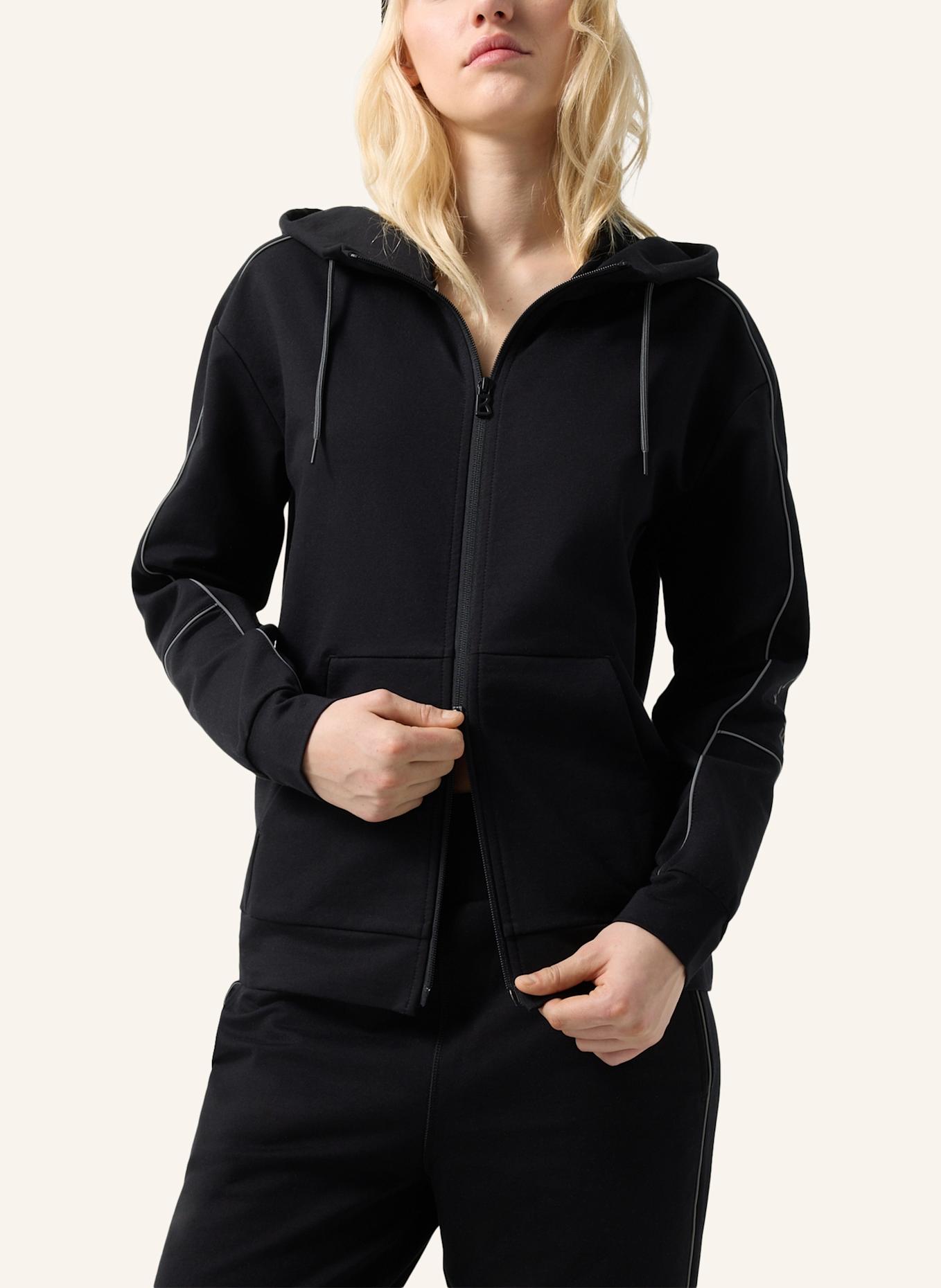 FIRE+ICE Sweatjacke: SCHWARZ