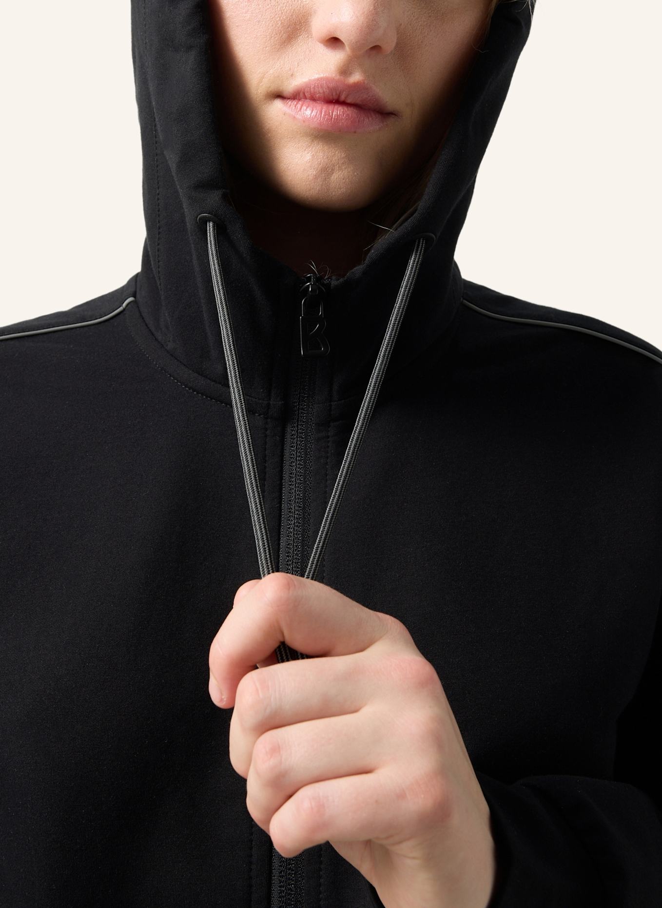 FIRE+ICE Sweatjacke: SCHWARZ