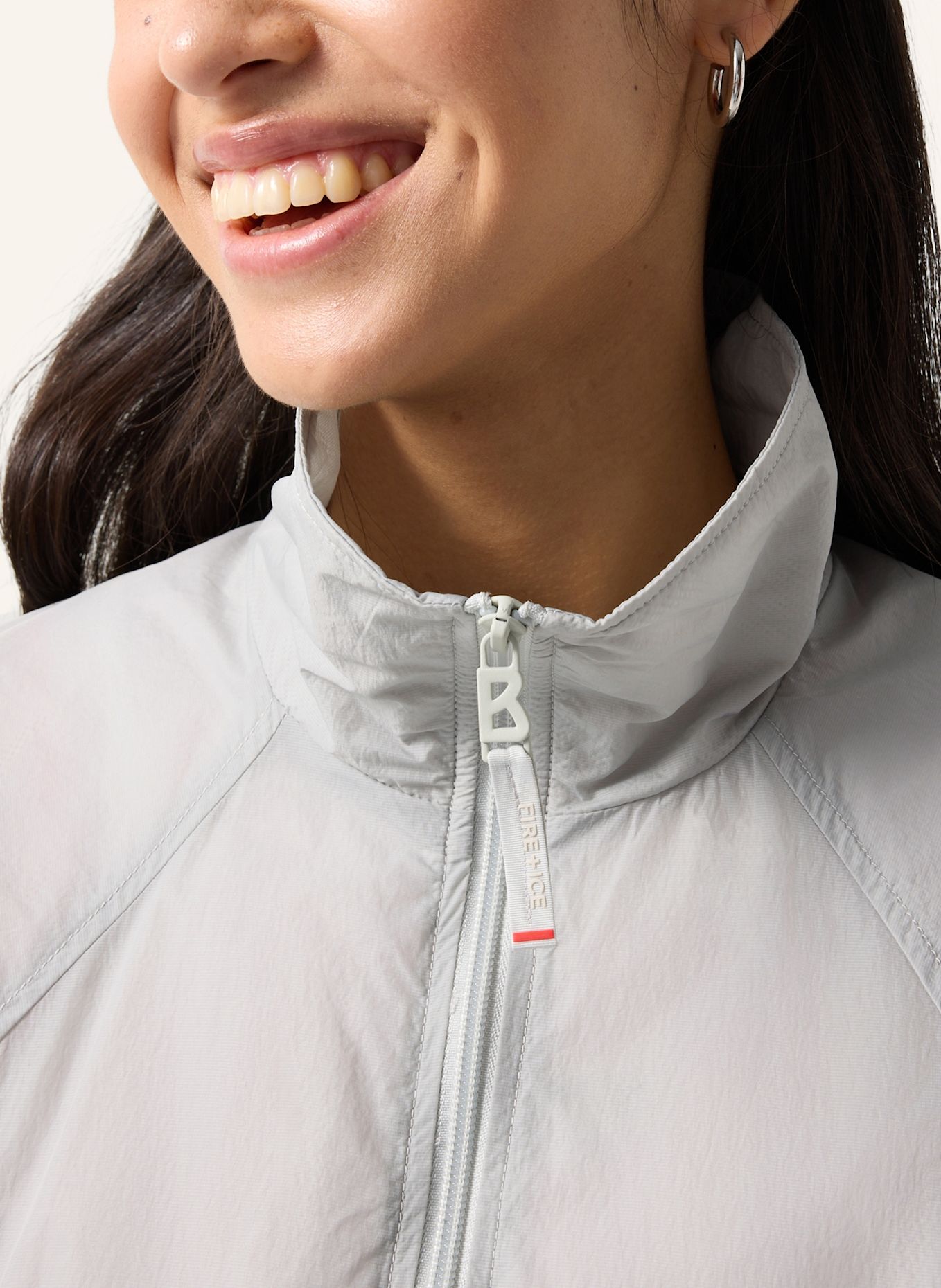 FIRE+ICE Funktionsjacke: HELLGRAU