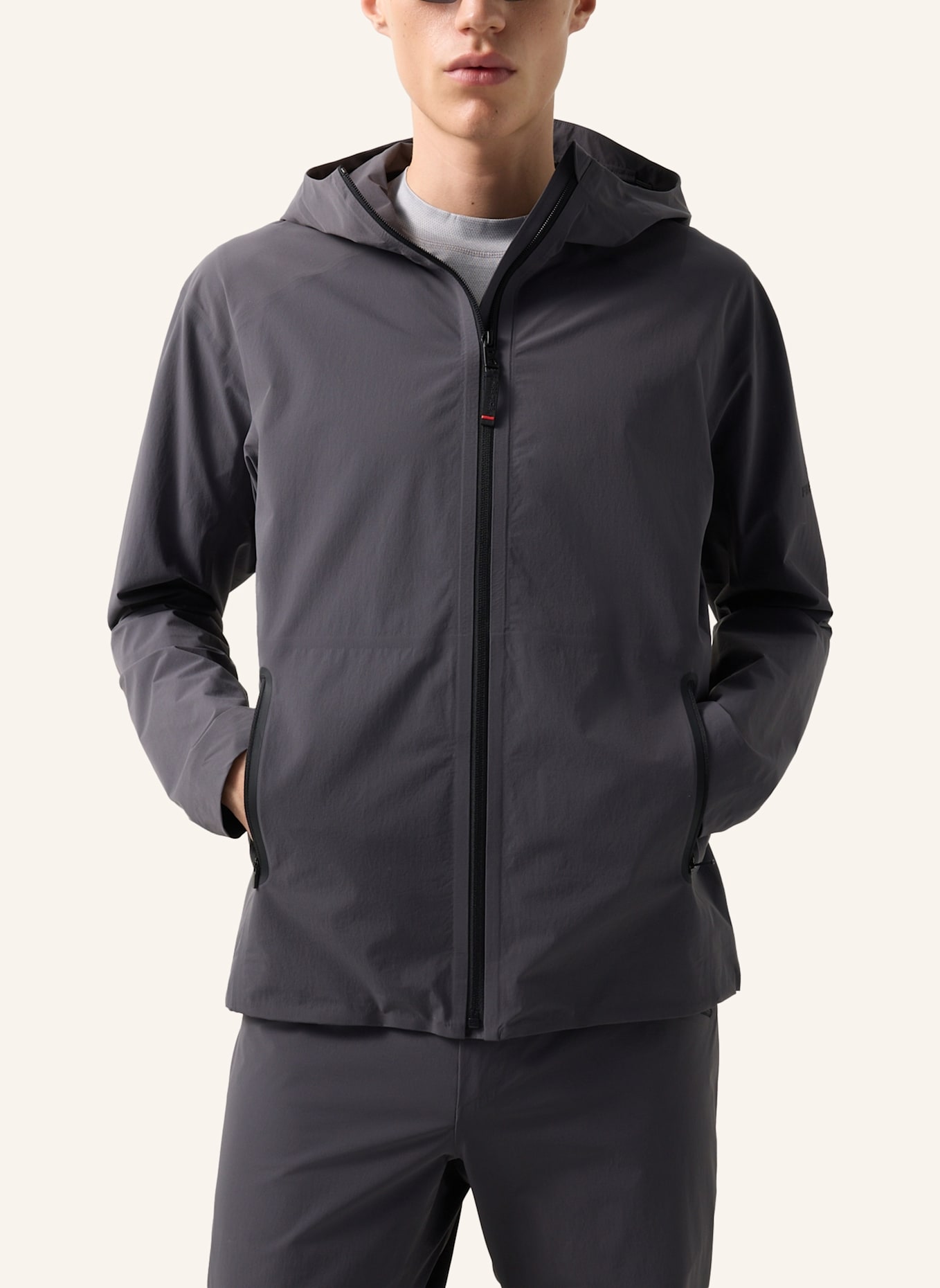 FIRE+ICE Funktionsjacke: DUNKELGRAU