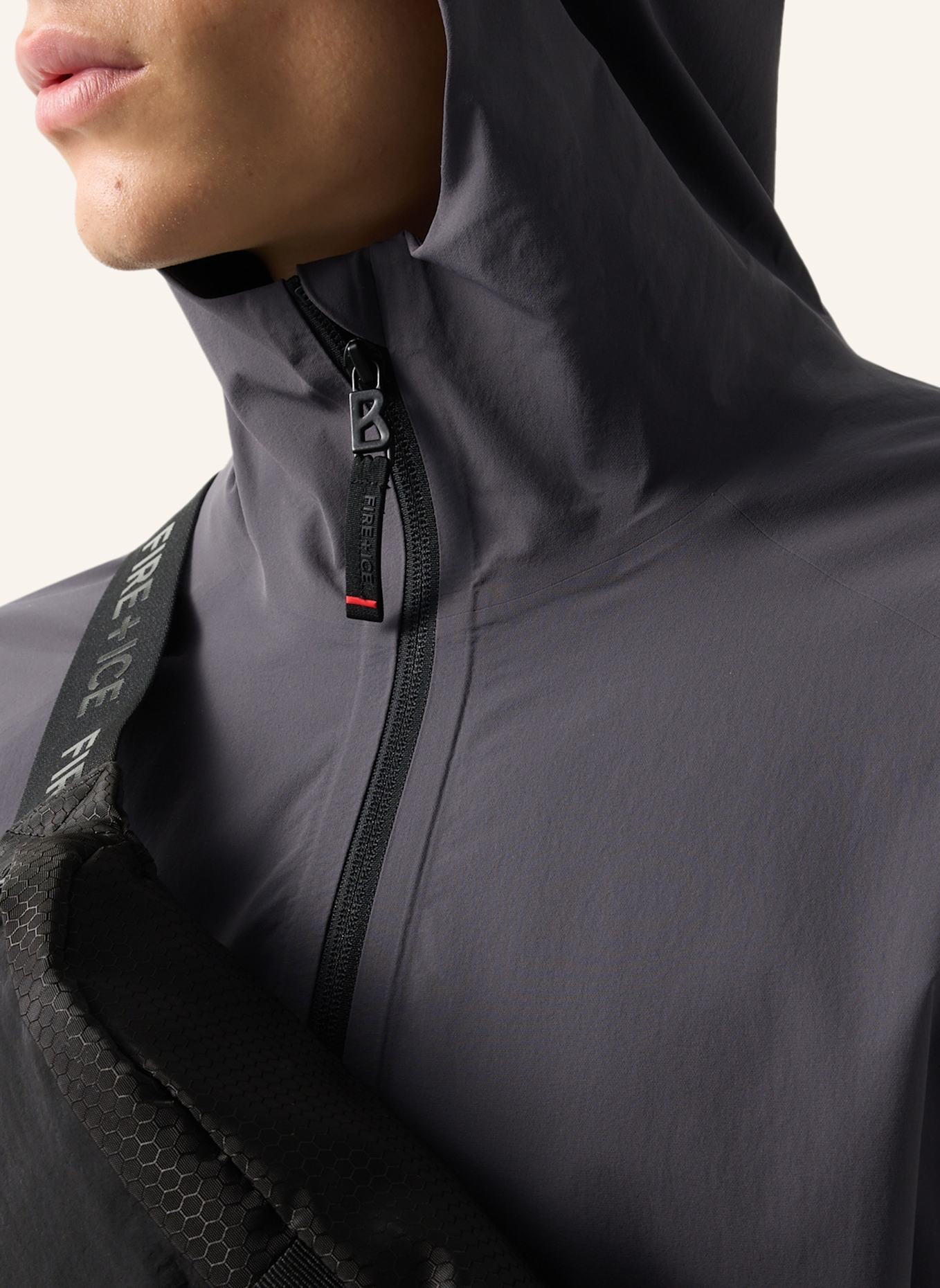 FIRE+ICE Funktionsjacke: DUNKELGRAU