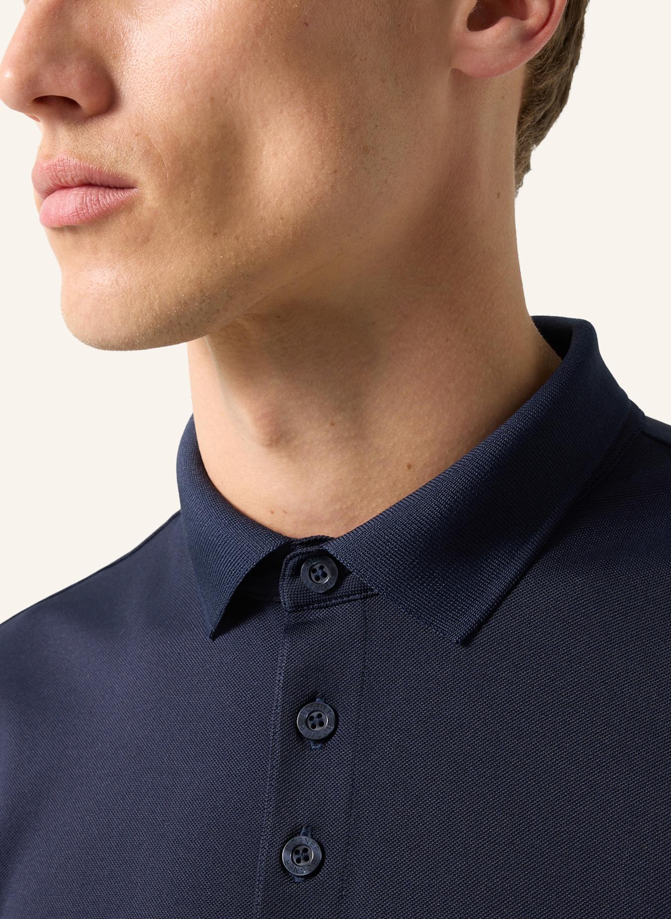 BOGNER Piqué-Poloshirt DANIEL: DUNKELBLAU