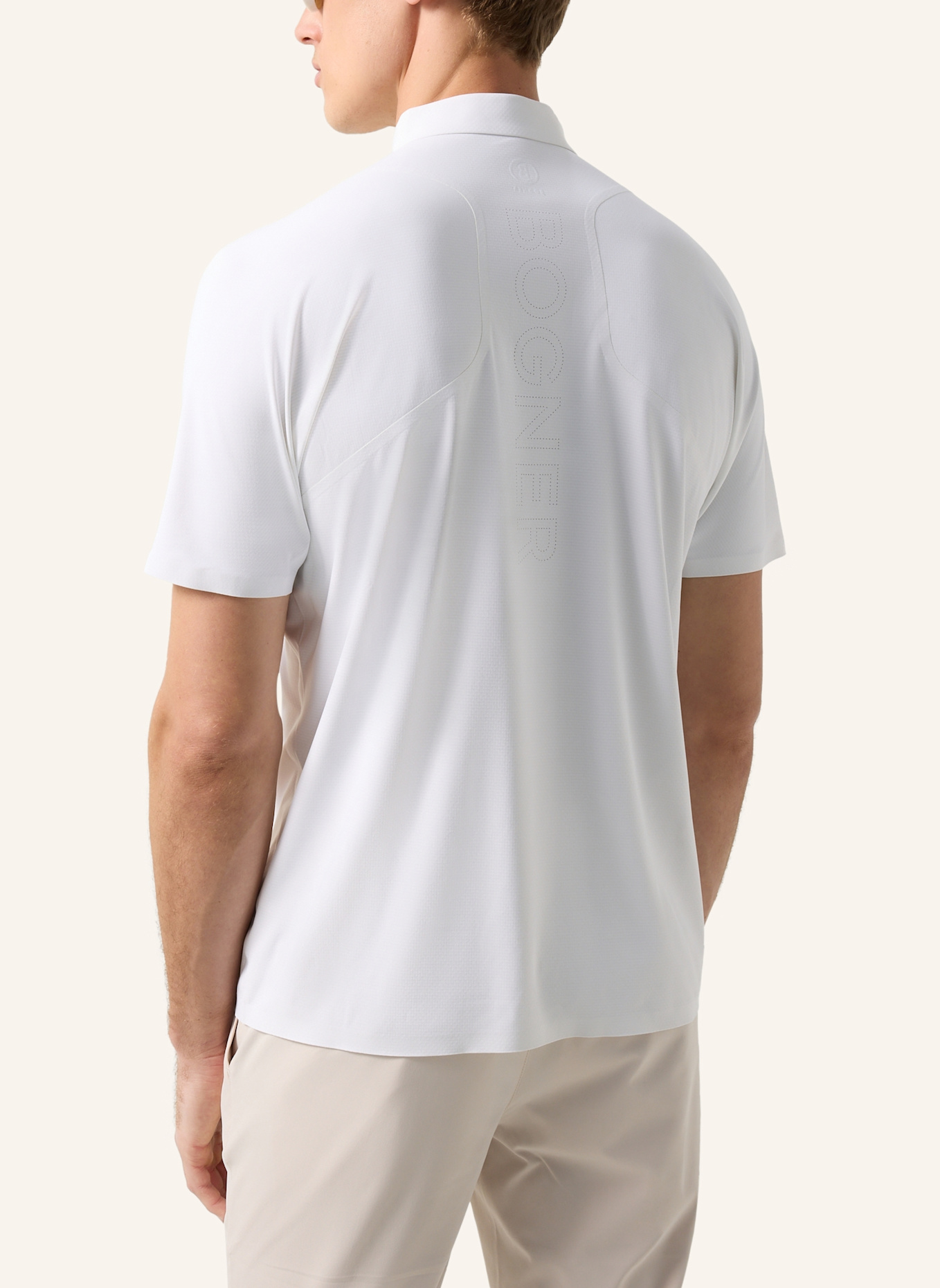 BOGNER Polo-Shirt: WEISS
