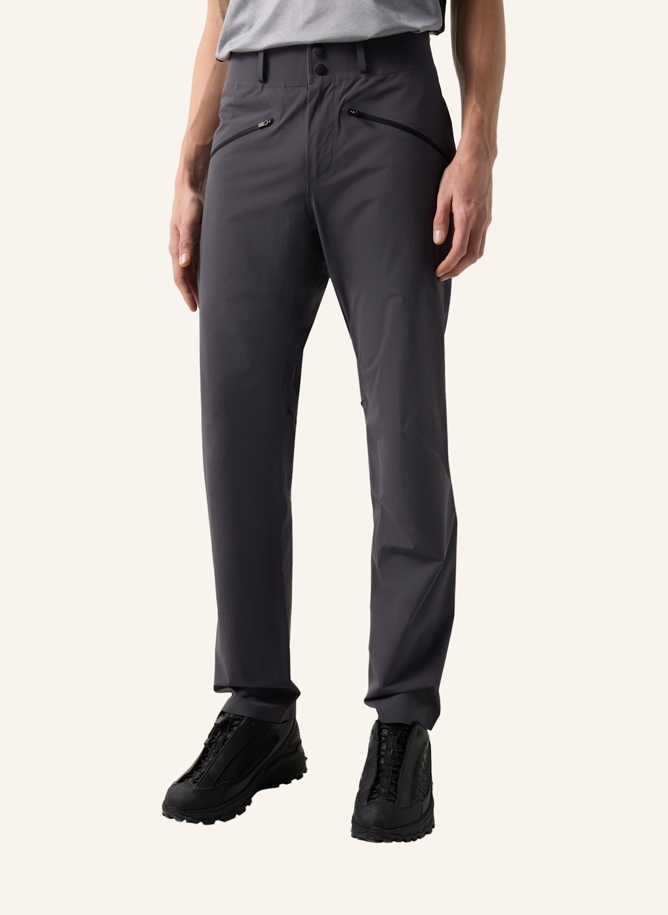FIRE+ICE Funktionshose: DUNKELGRAU
