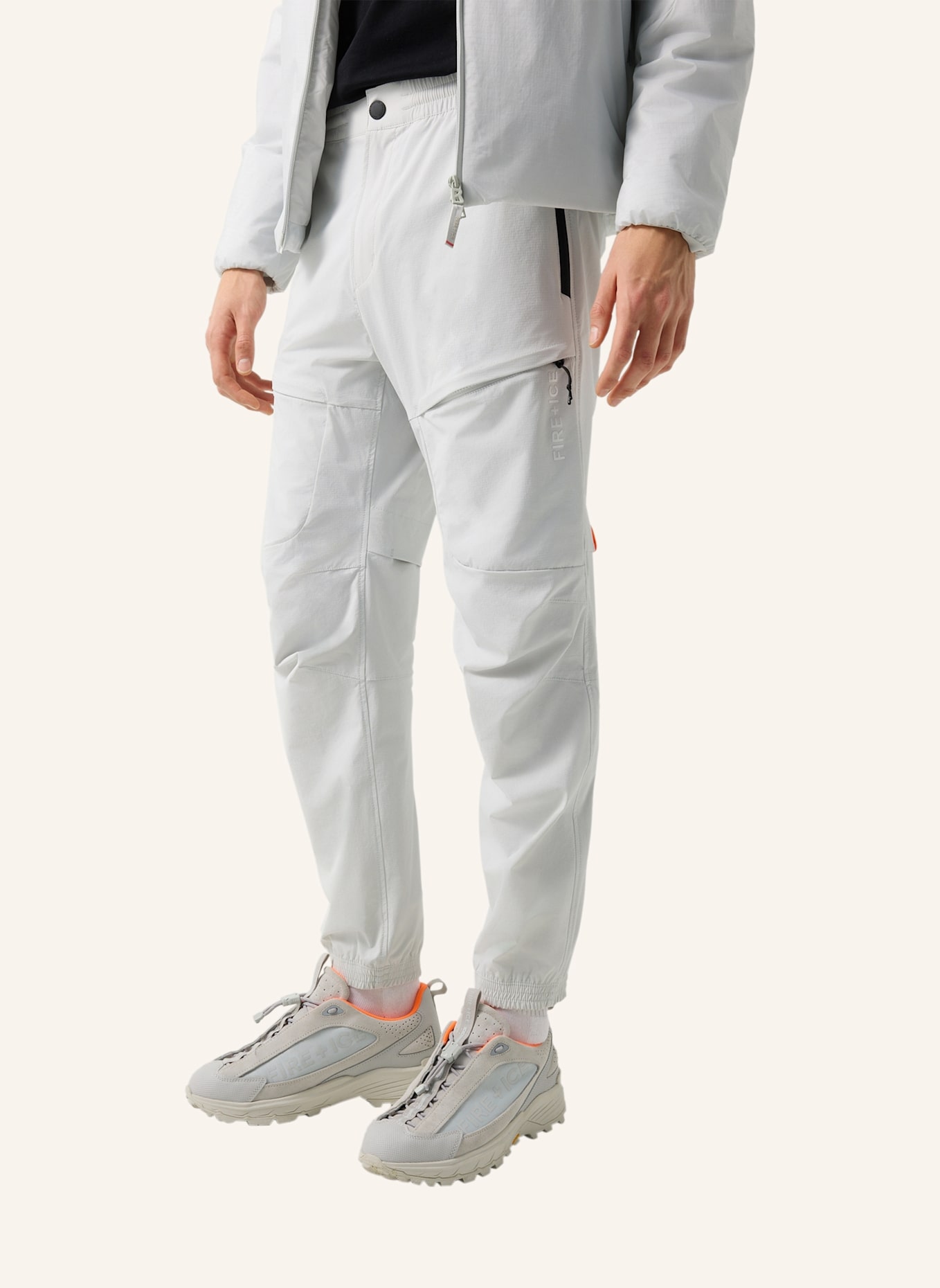 FIRE+ICE Funktionshose: HELLGRAU