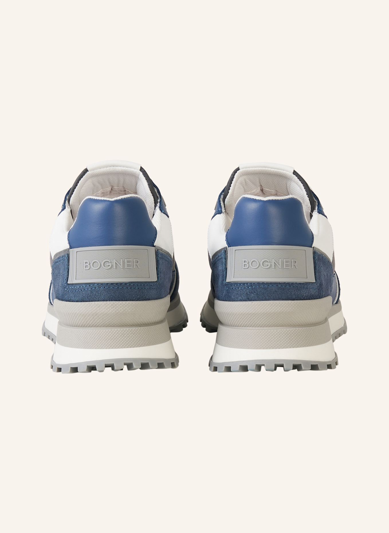 BOGNER Sneaker: BLAU/ GRAU