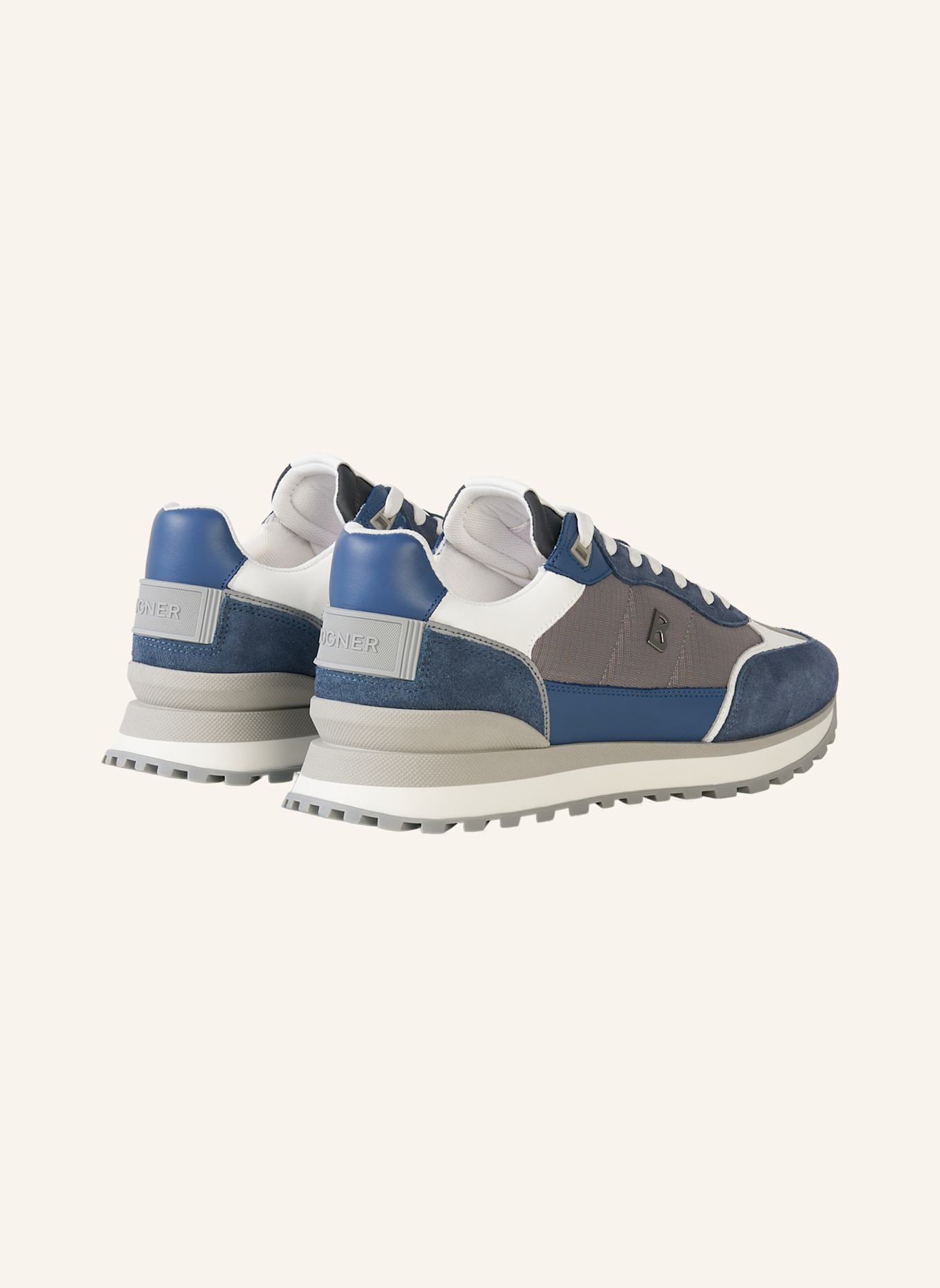 BOGNER Sneaker: BLAU/ GRAU