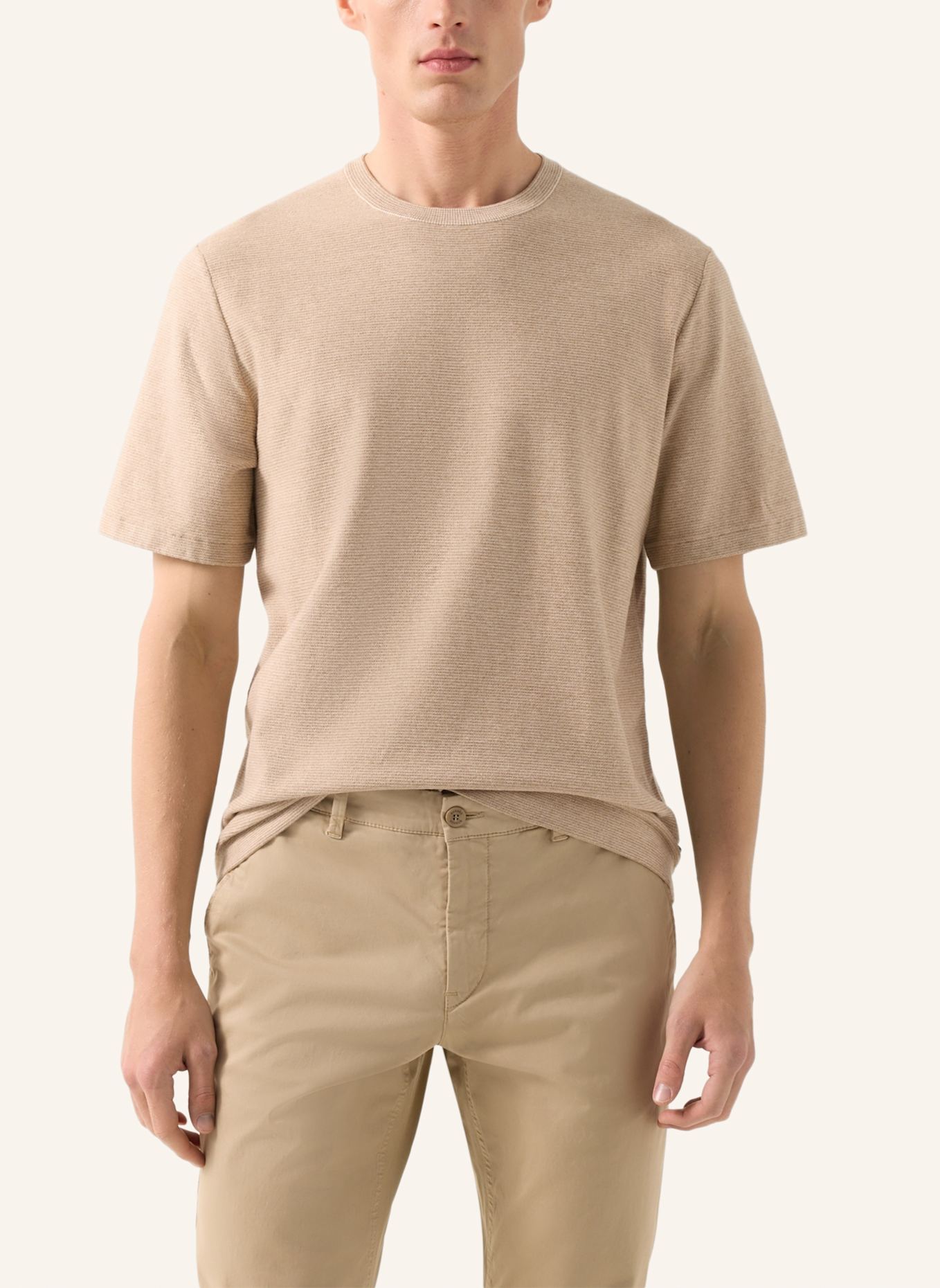 BOGNER Strickshirt: BEIGE