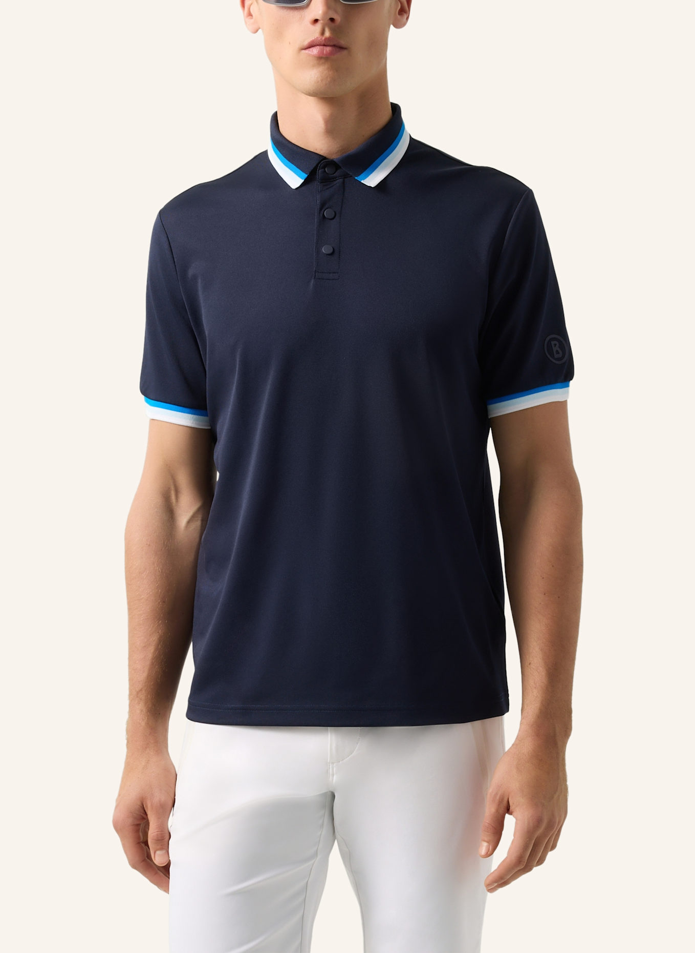 BOGNER Polo-Shirt: DUNKELBLAU
