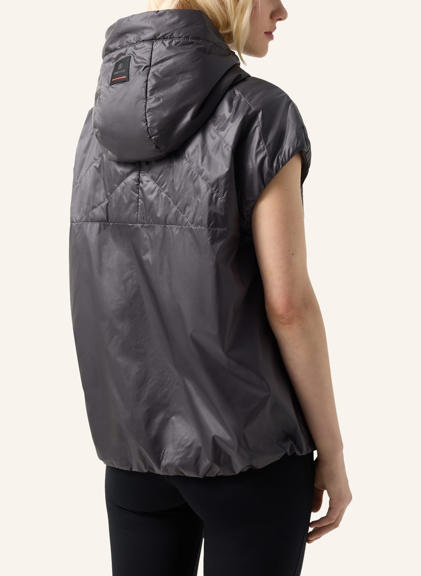 FIRE+ICE Steppweste: DUNKELGRAU