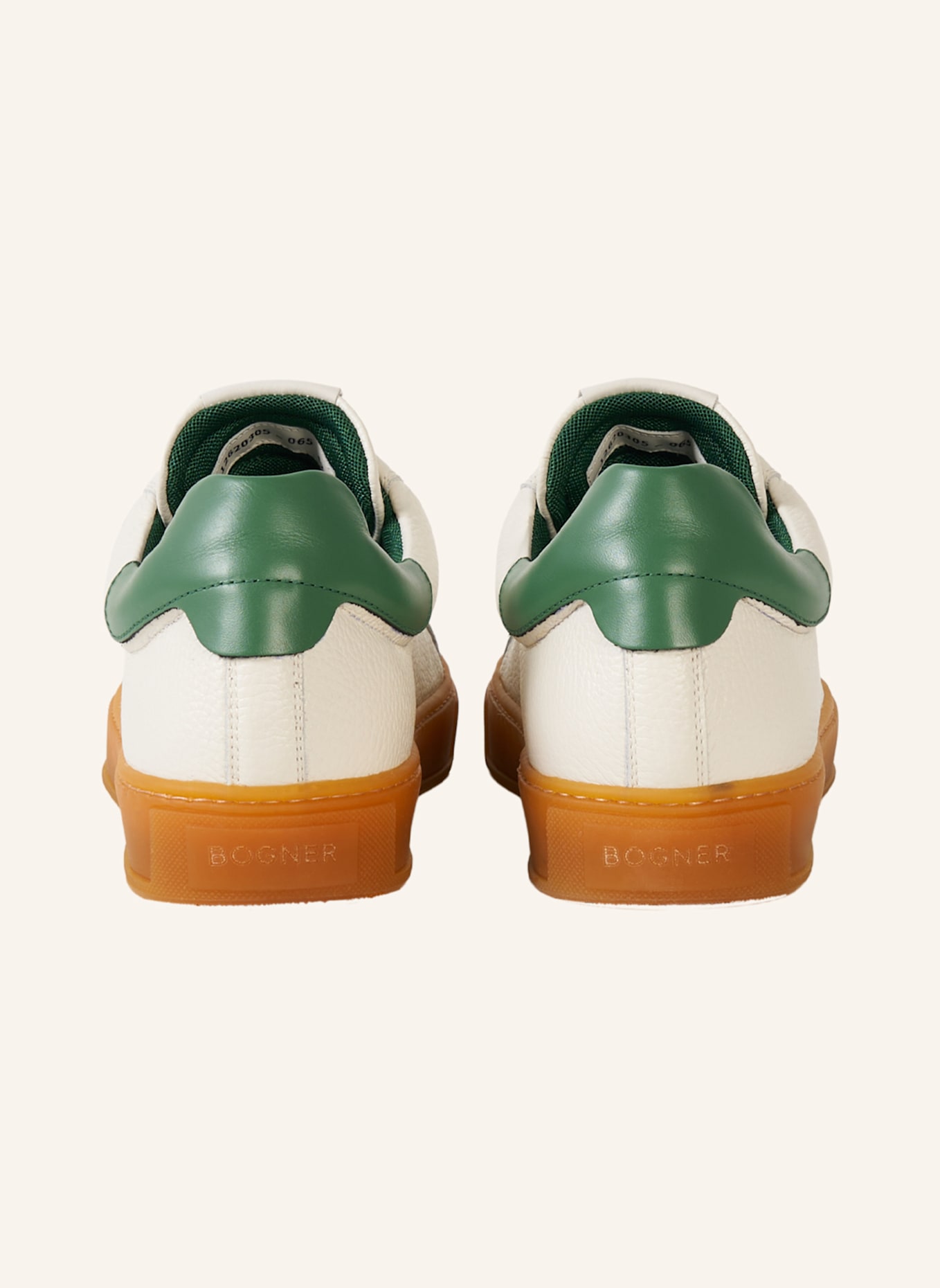 BOGNER Sneaker: WEISS/ GRÜN