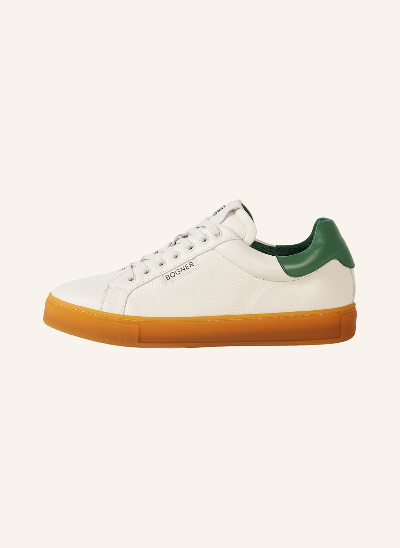BOGNER Sneaker: WEISS/ GRÜN