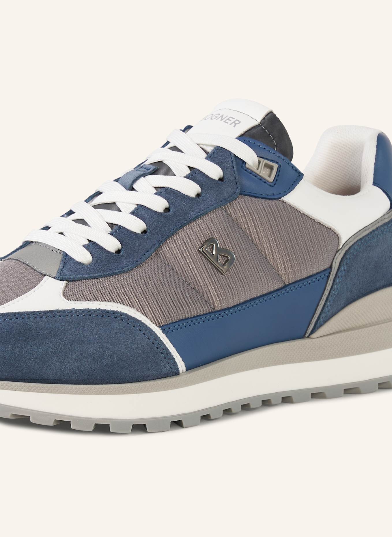 BOGNER Sneaker: BLAU/ GRAU
