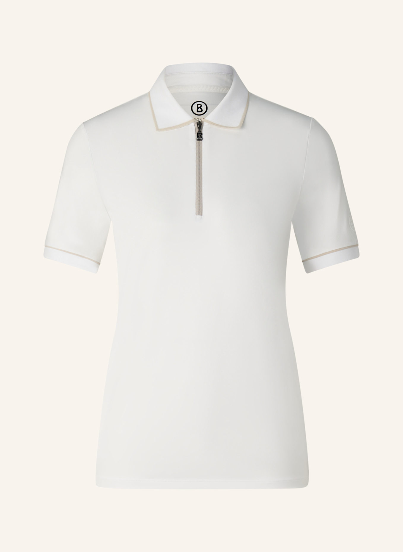 BOGNER Polo-Shirt: WEISS