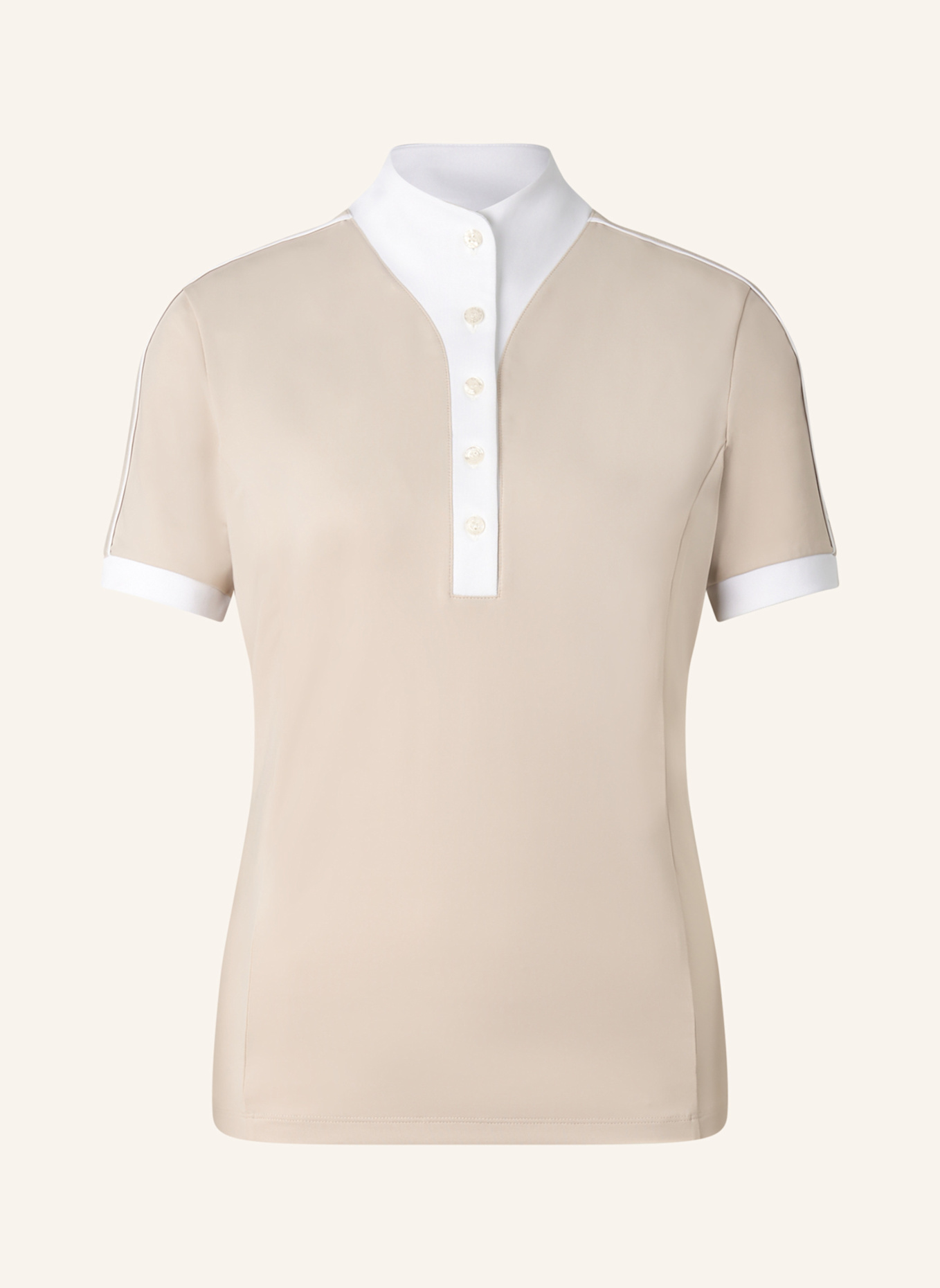 BOGNER Funktionsshirt: BRAUN/ WEISS