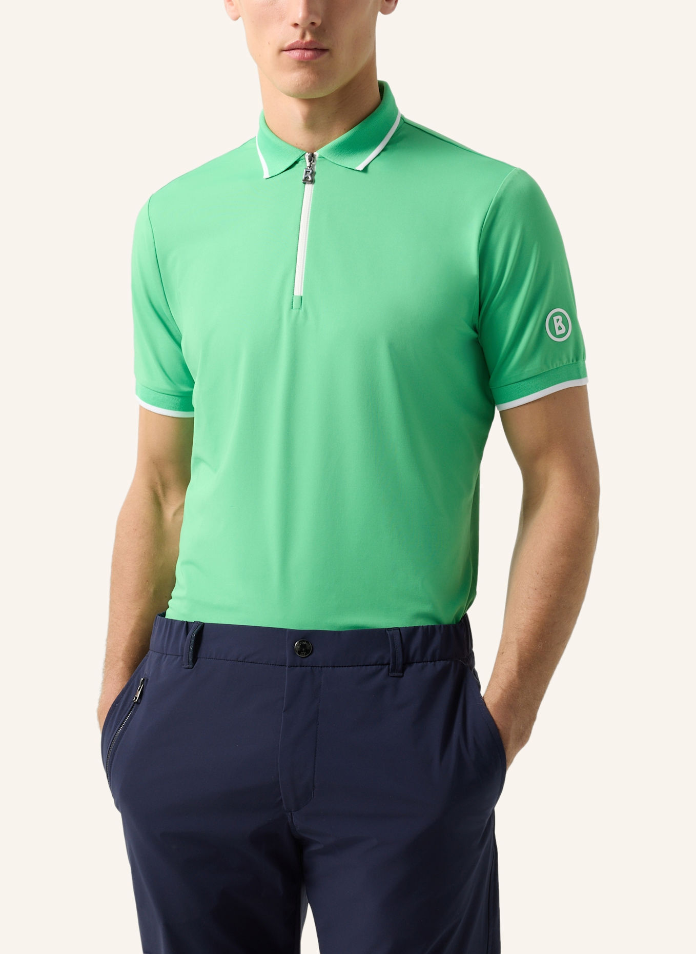 BOGNER Polo-Shirt: GRÜN
