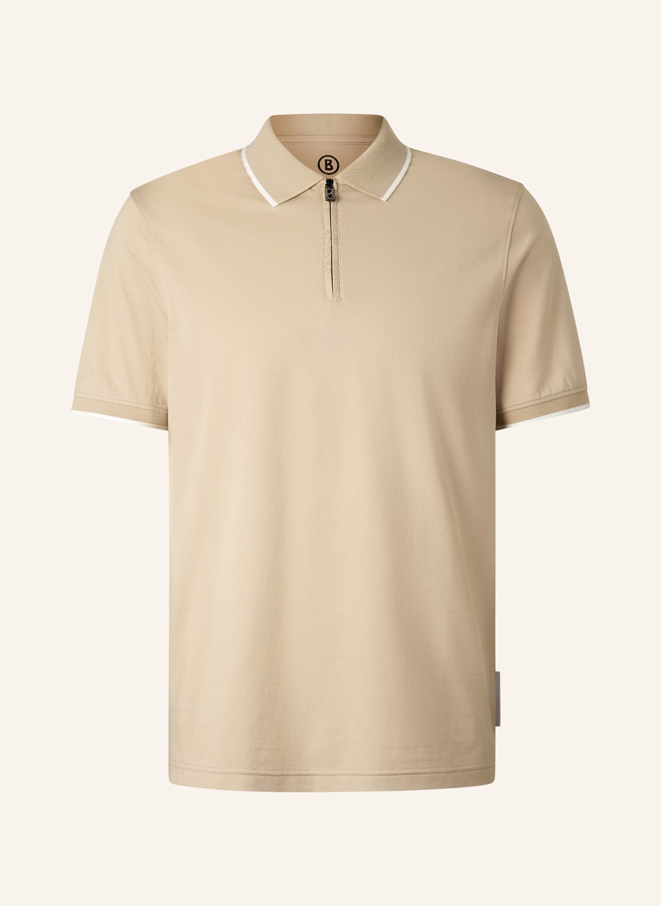 BOGNER Piqué-Poloshirt TIMO Regular Fit: BEIGE
