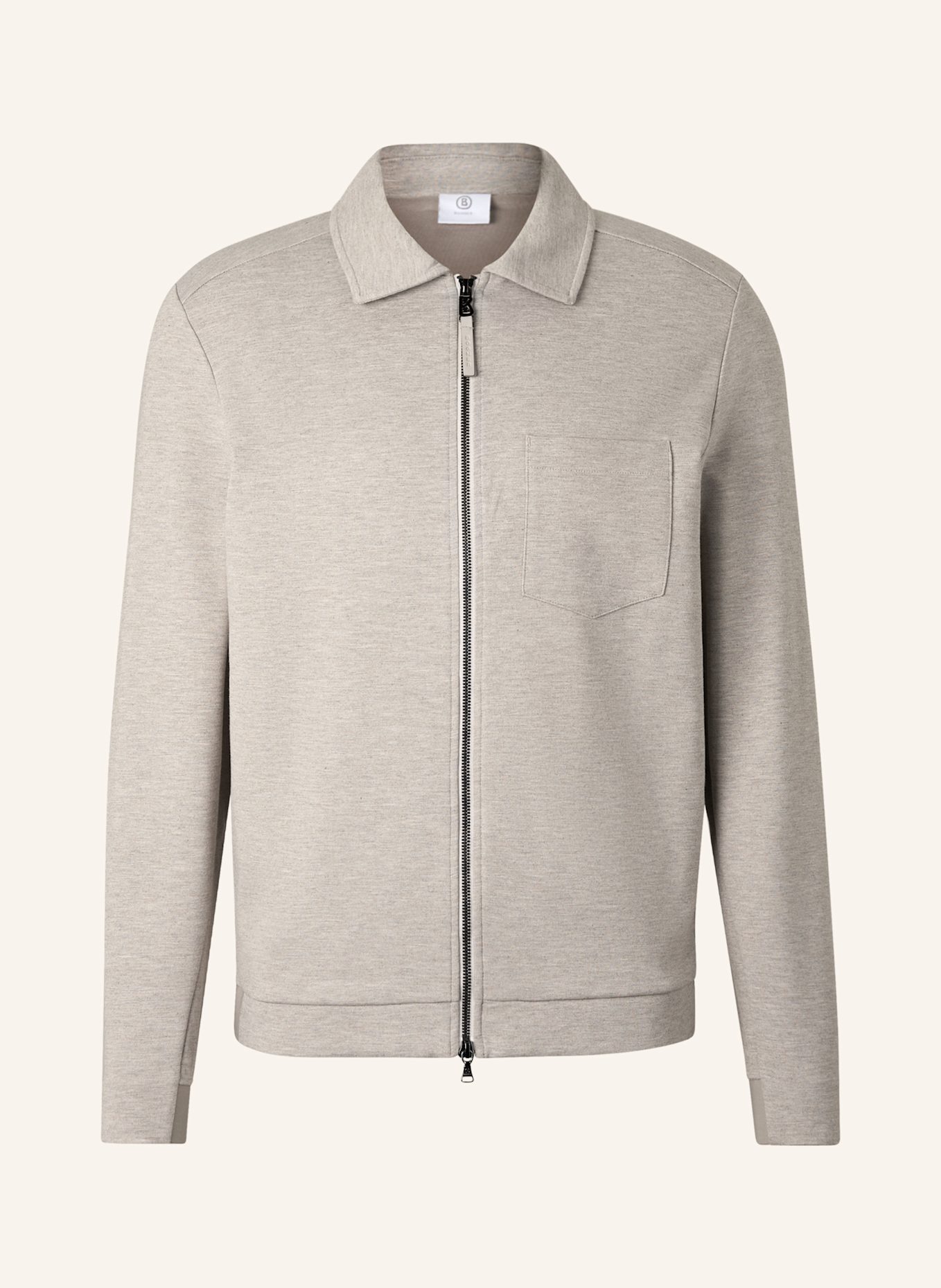 BOGNER Sweatjacke: BEIGE