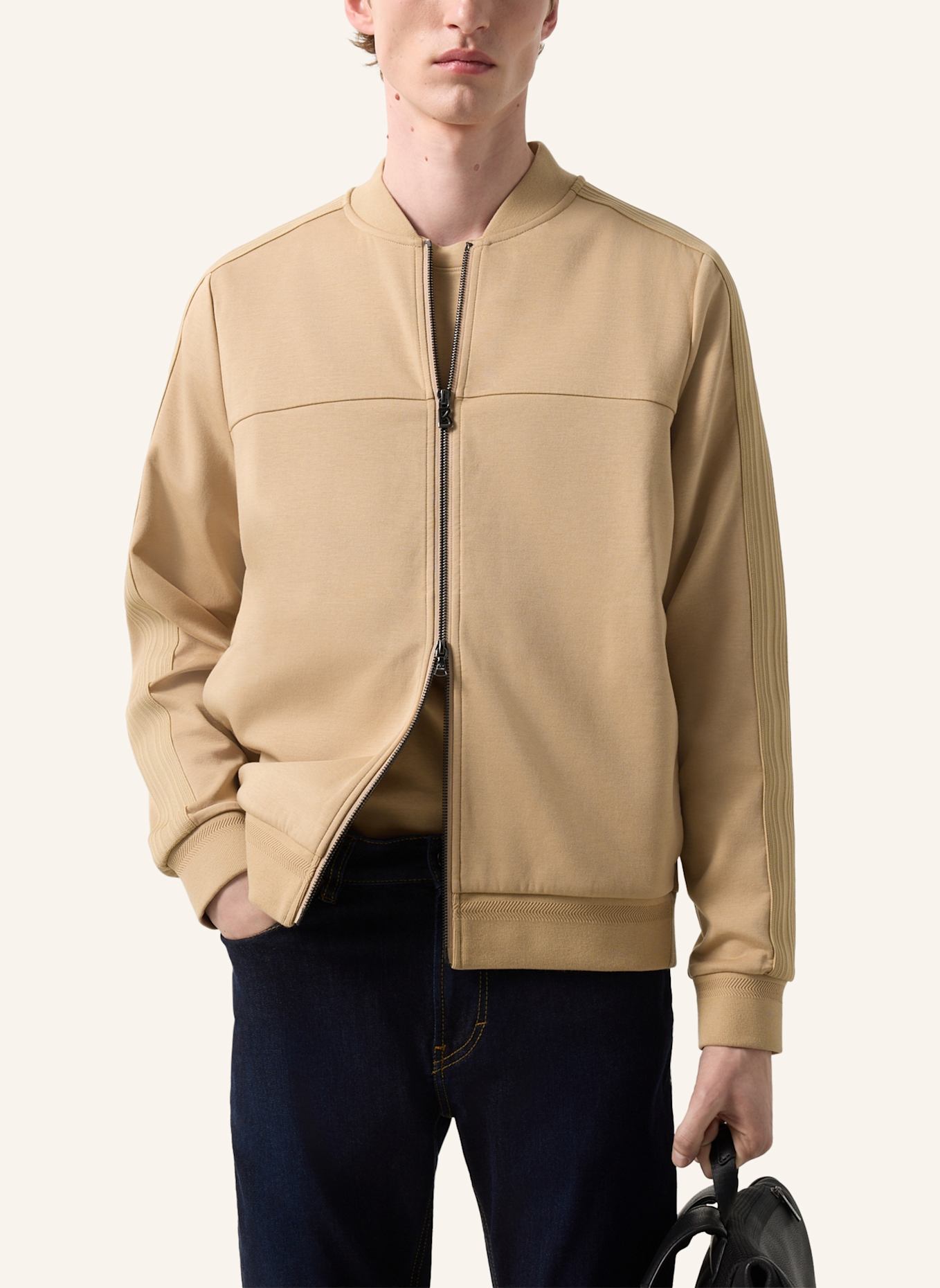 BOGNER Sweatjacke LENNOX: CAMEL