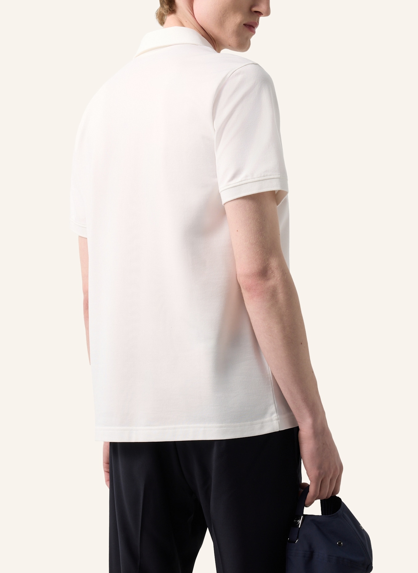 BOGNER Piqué-Poloshirt TIMO: WEISS