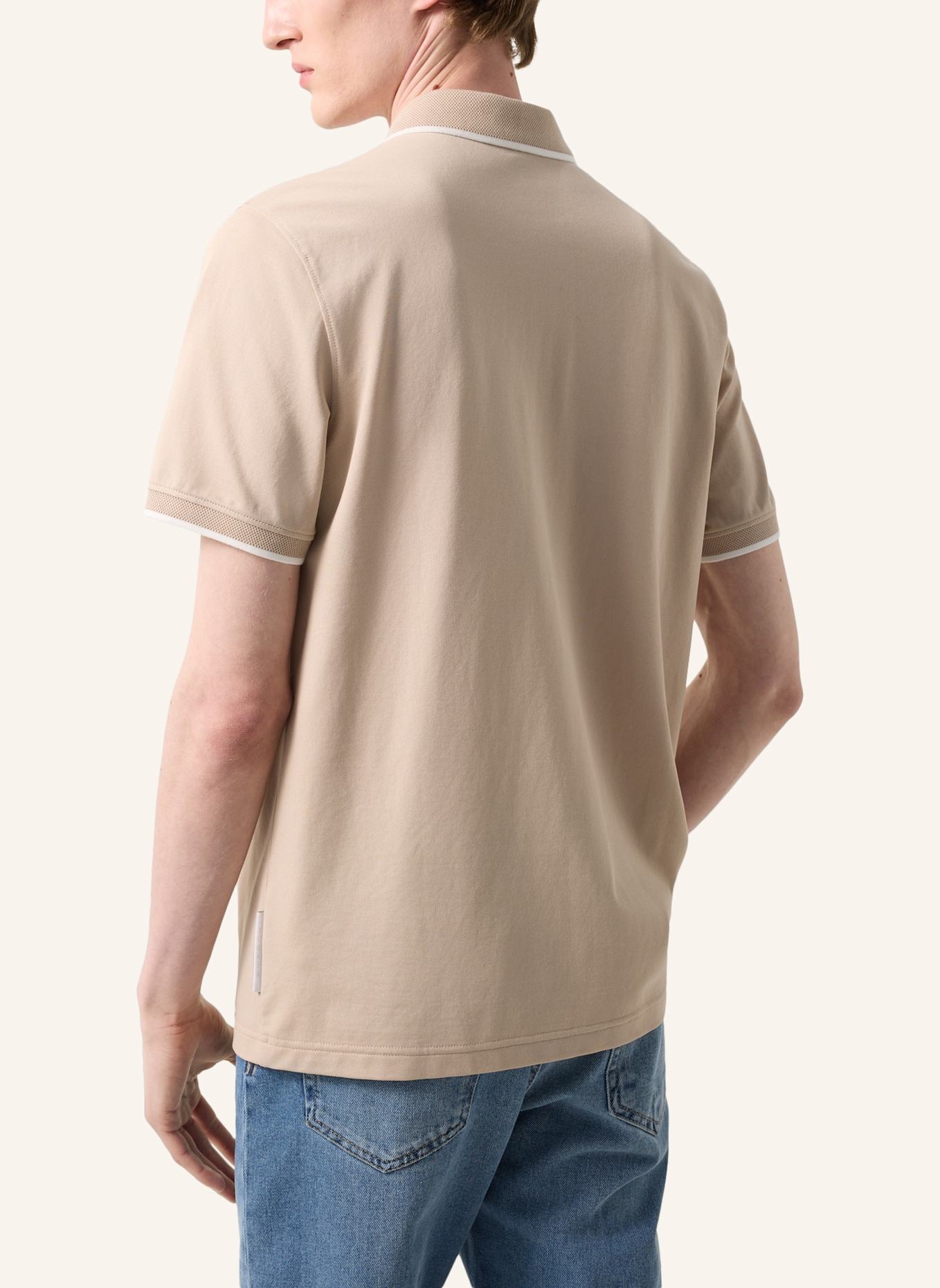 BOGNER Piqué-Poloshirt TIMO Regular Fit: BEIGE