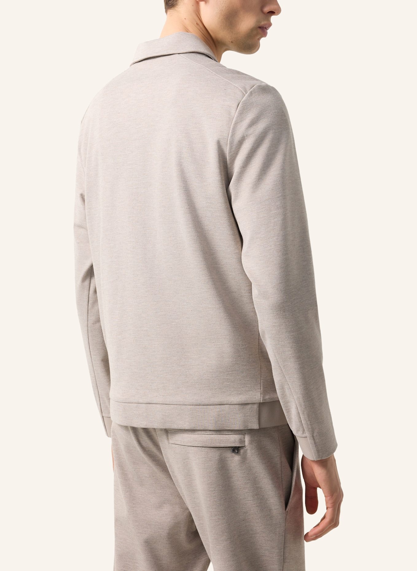 BOGNER Sweatjacke: BEIGE