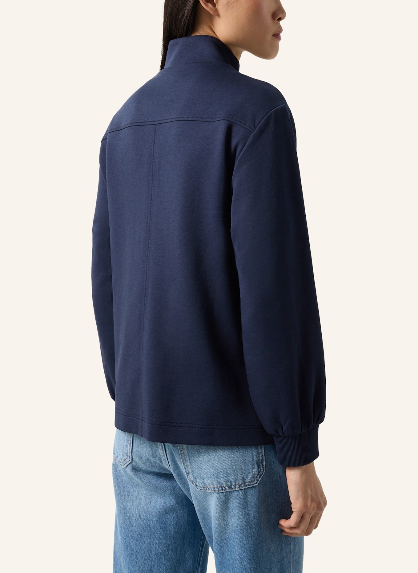 BOGNER Sweatjacke: DUNKELBLAU