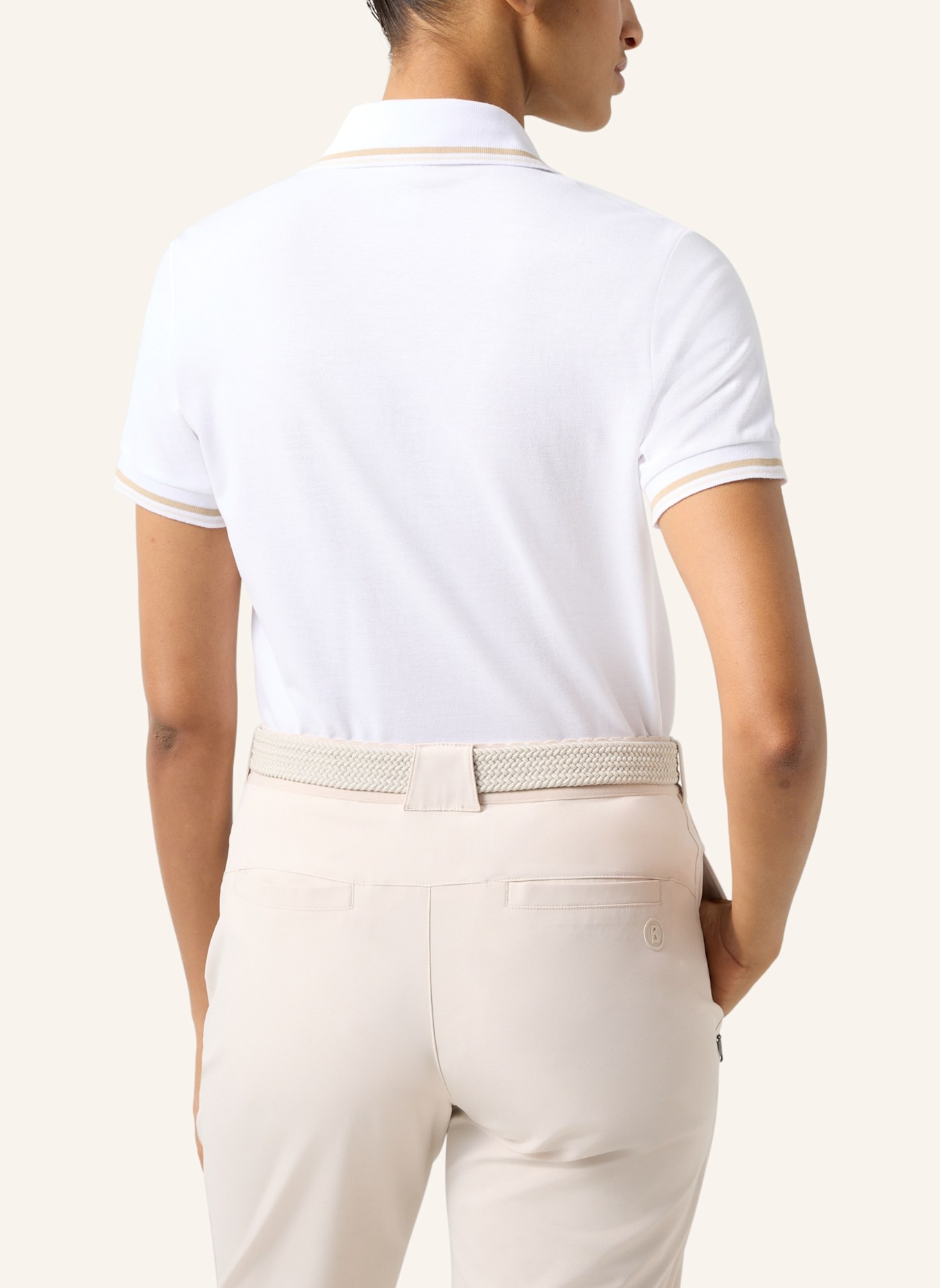 BOGNER Polo shirt: WHITE