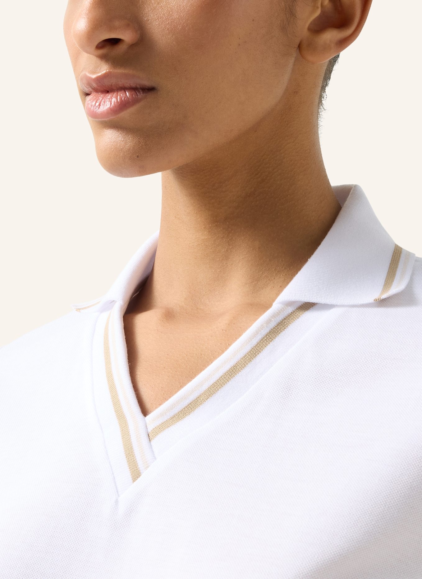 BOGNER Polo shirt: WHITE