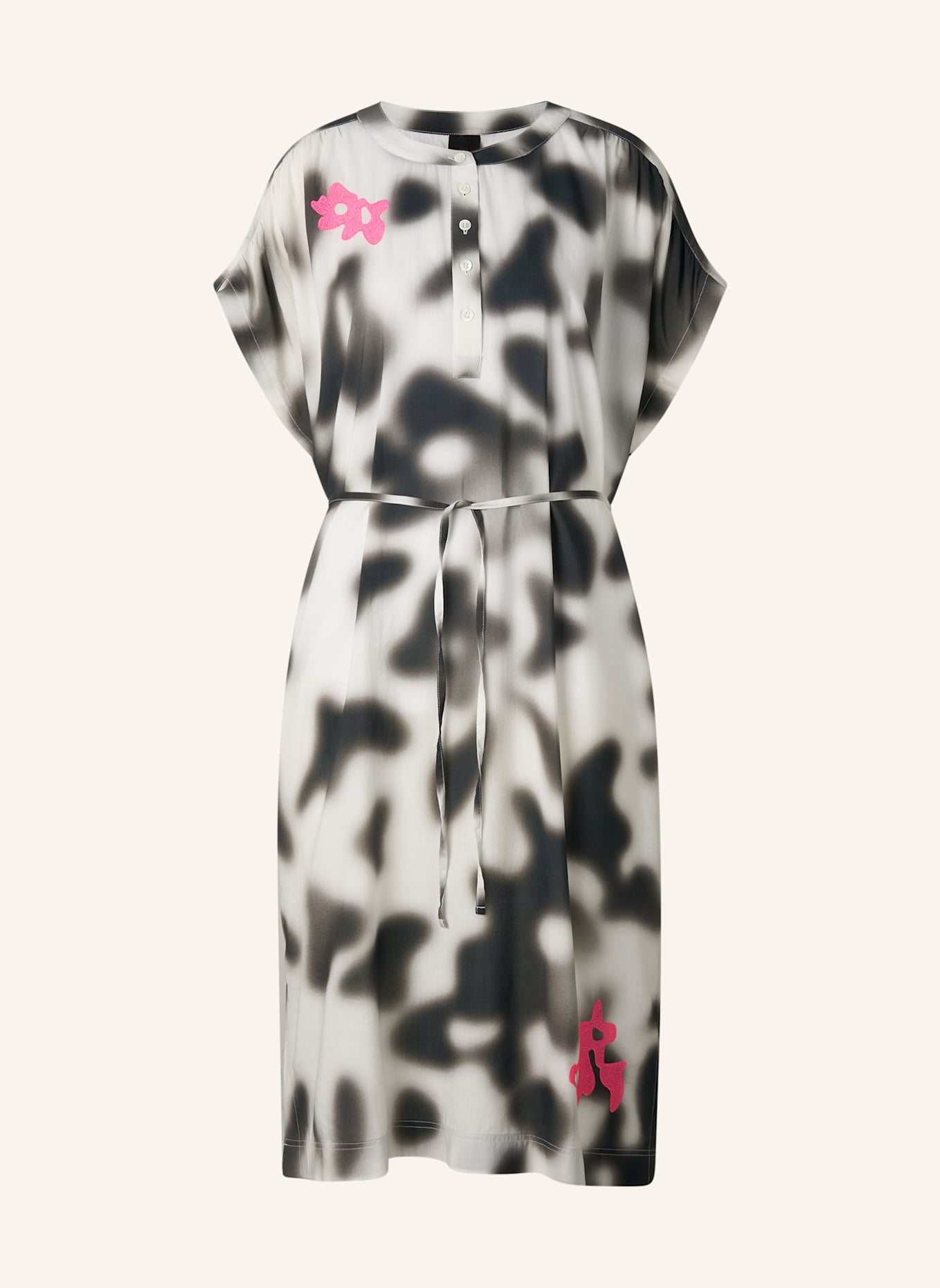 FIRE+ICE Kleid: SCHWARZ/ WEISS