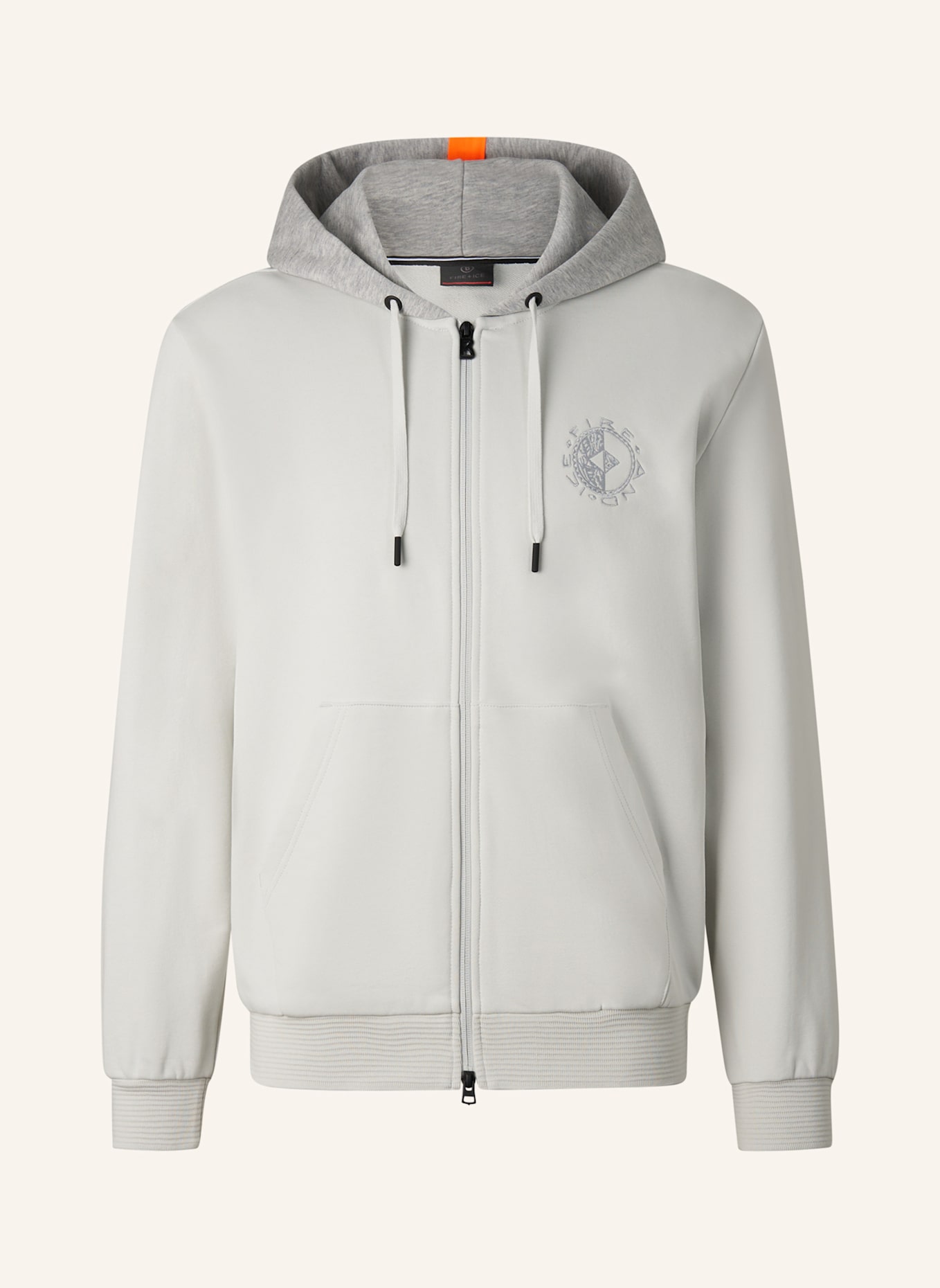 FIRE+ICE Sweatjacke: HELLGRAU