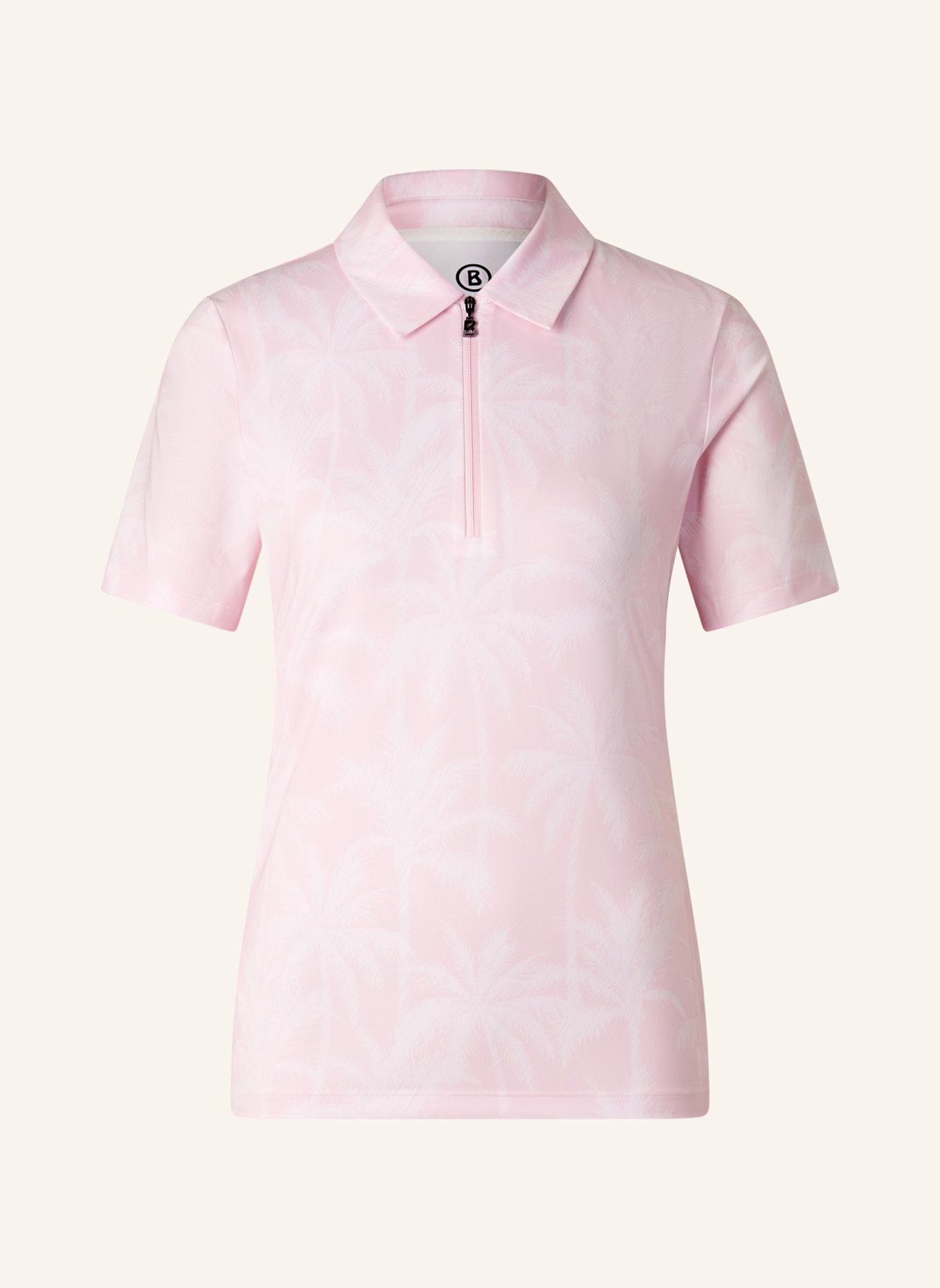 BOGNER Polo-Shirt: ROSA/ WEISS