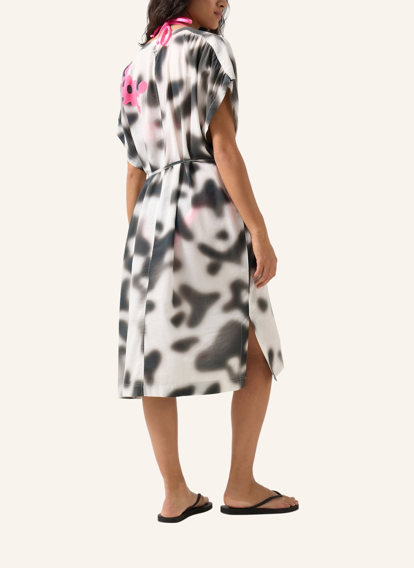 FIRE+ICE Kleid: SCHWARZ/ WEISS