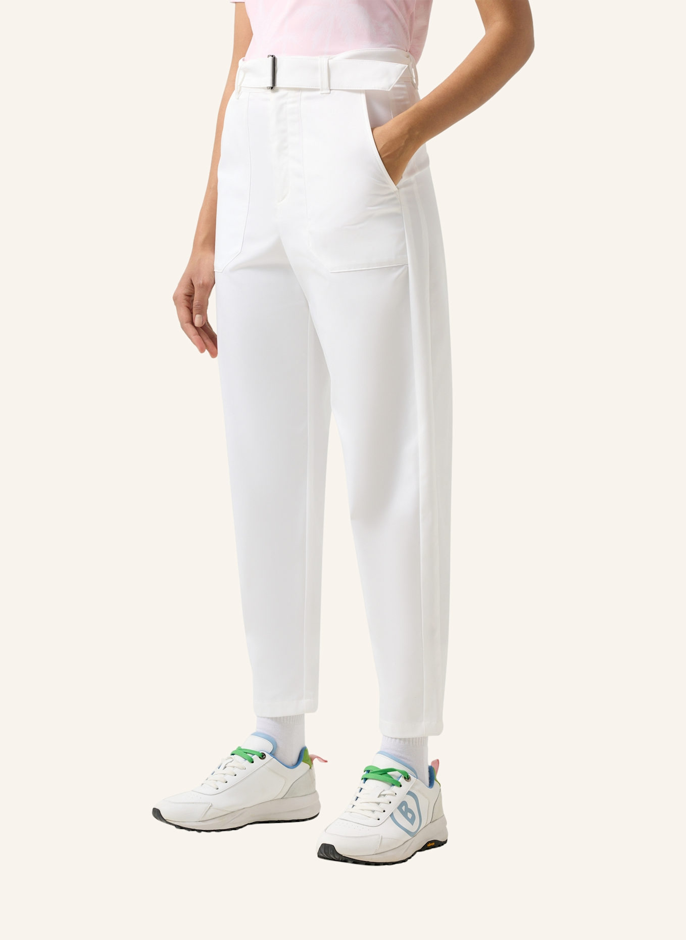 BOGNER Golfhose SKARA: WEISS