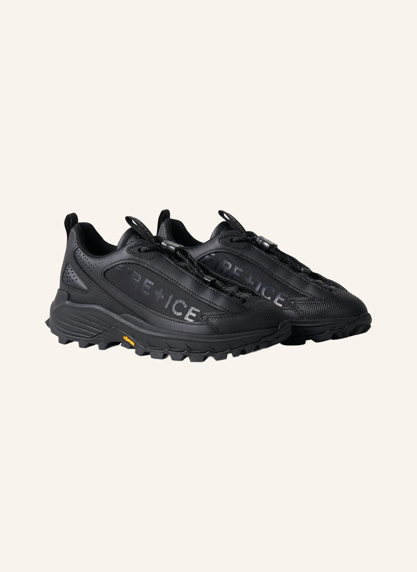 FIRE+ICE Sneaker: SCHWARZ