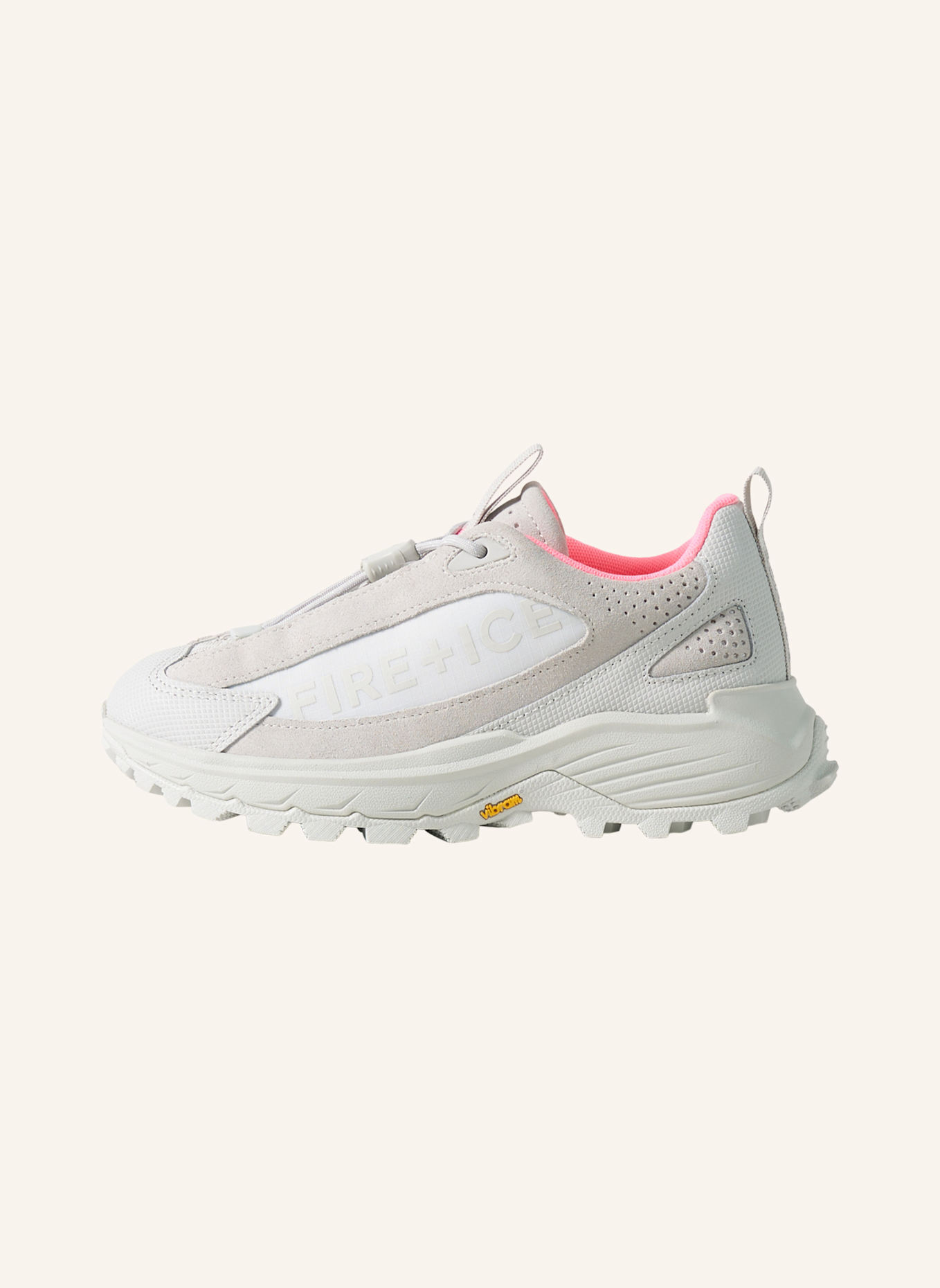 FIRE+ICE Sneaker: HELLGRAU